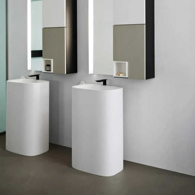AGAPE | NIVIS COLUMN WASHBASIN | $27,662.00 - $33,194.70 - $ - Image 1