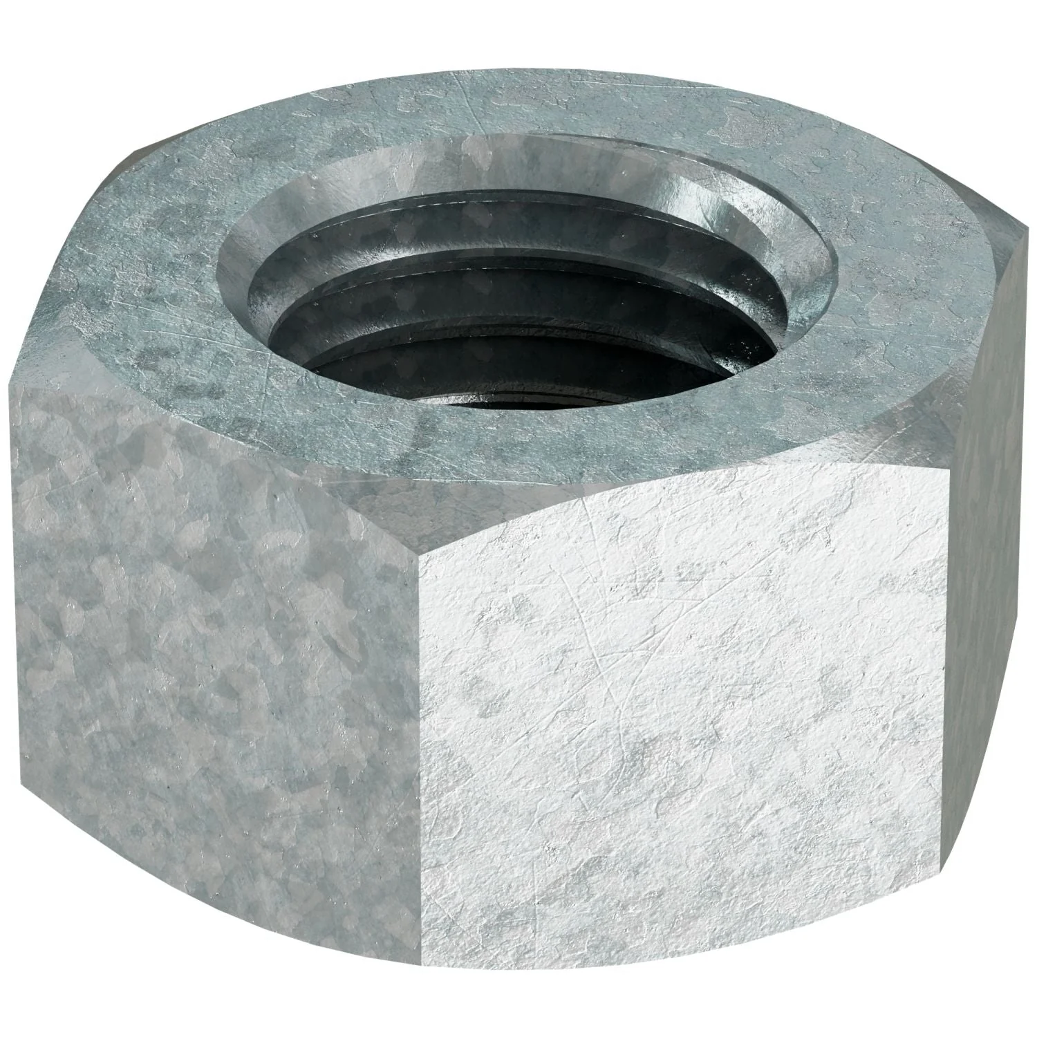 Simpson Strong-Tie NUT1-ZP Zinc-Plated Hex Nut for 1-in. Rod - Image 3