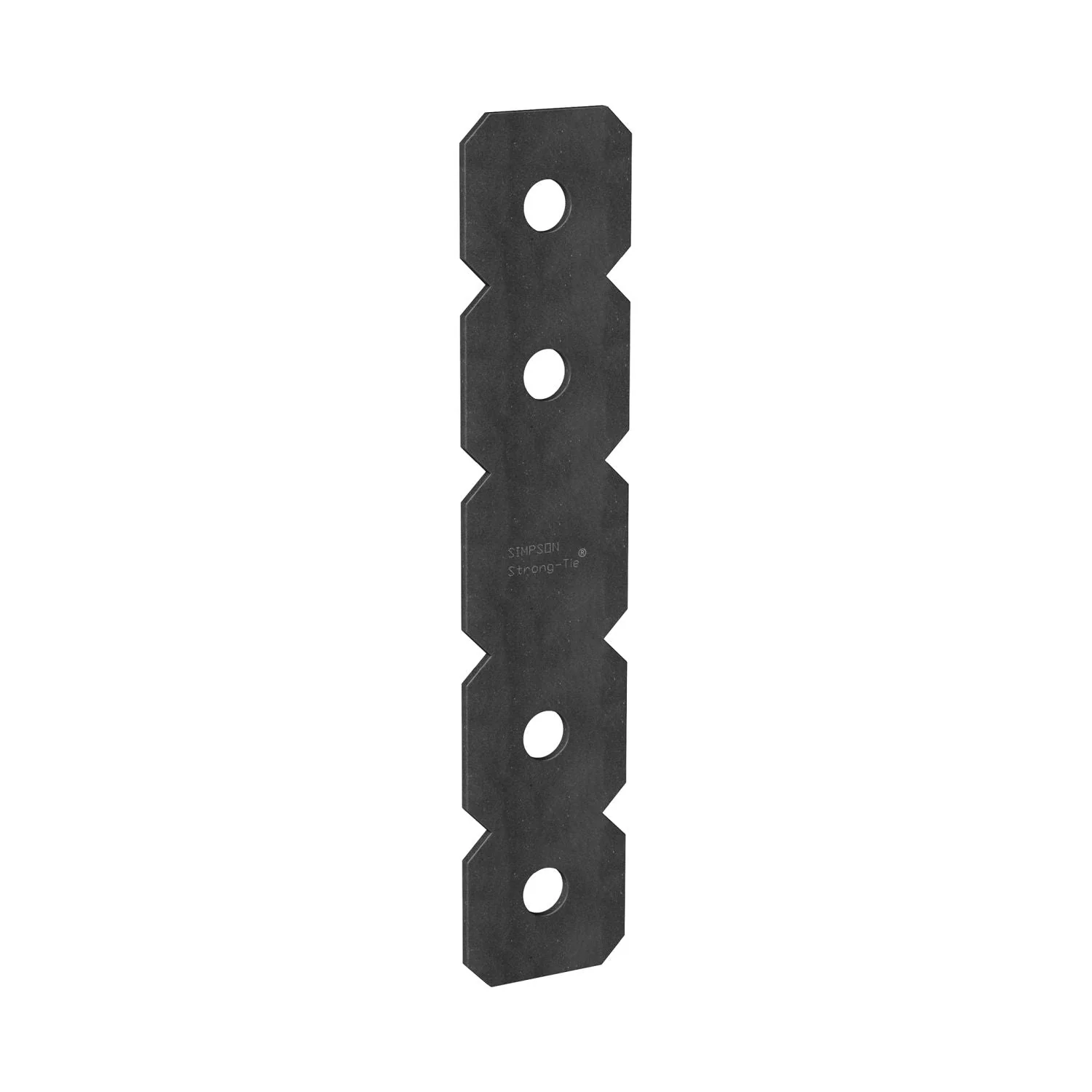 Simpson Strong-Tie OHS OHS 2-1/2-in. x 12-in. Black Powder-Coated Ornamental Heavy Strap - Image 2