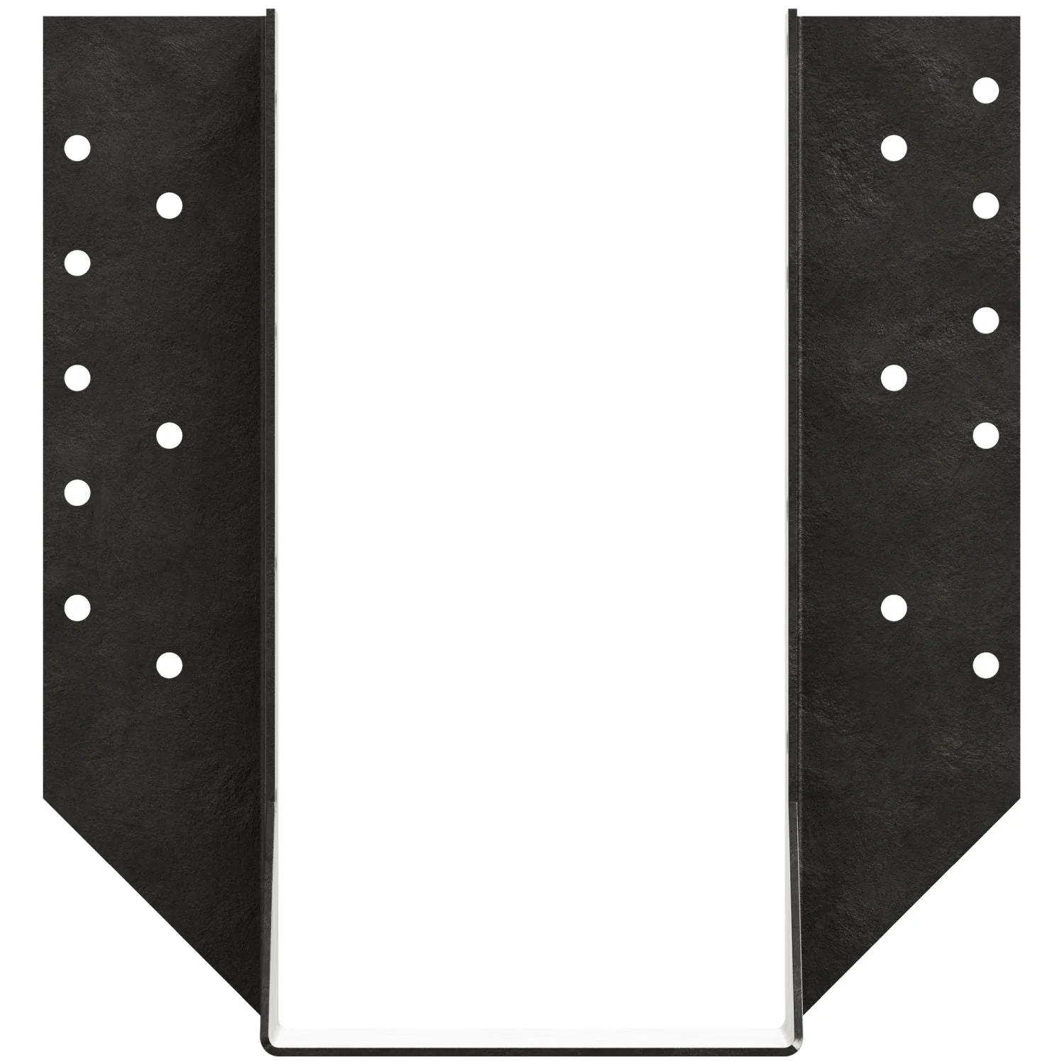 Simpson Strong-Tie OHU612-SDS3 OHU Black Powder-Coated Ornamental Joist Hanger for 6x12 w/ Strong-Drive SDS Screws - Image 2