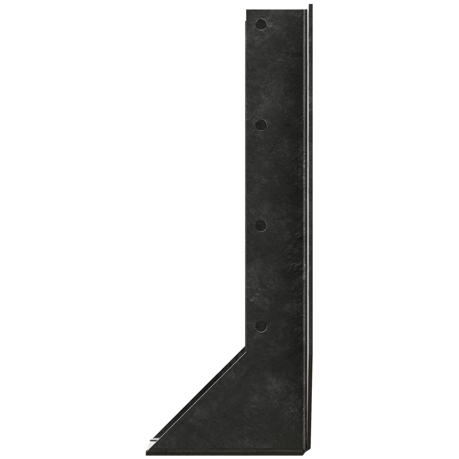 Simpson Strong-Tie OHU612-SDS3 OHU Black Powder-Coated Ornamental Joist Hanger for 6x12 w/ Strong-Drive SDS Screws - Image 3