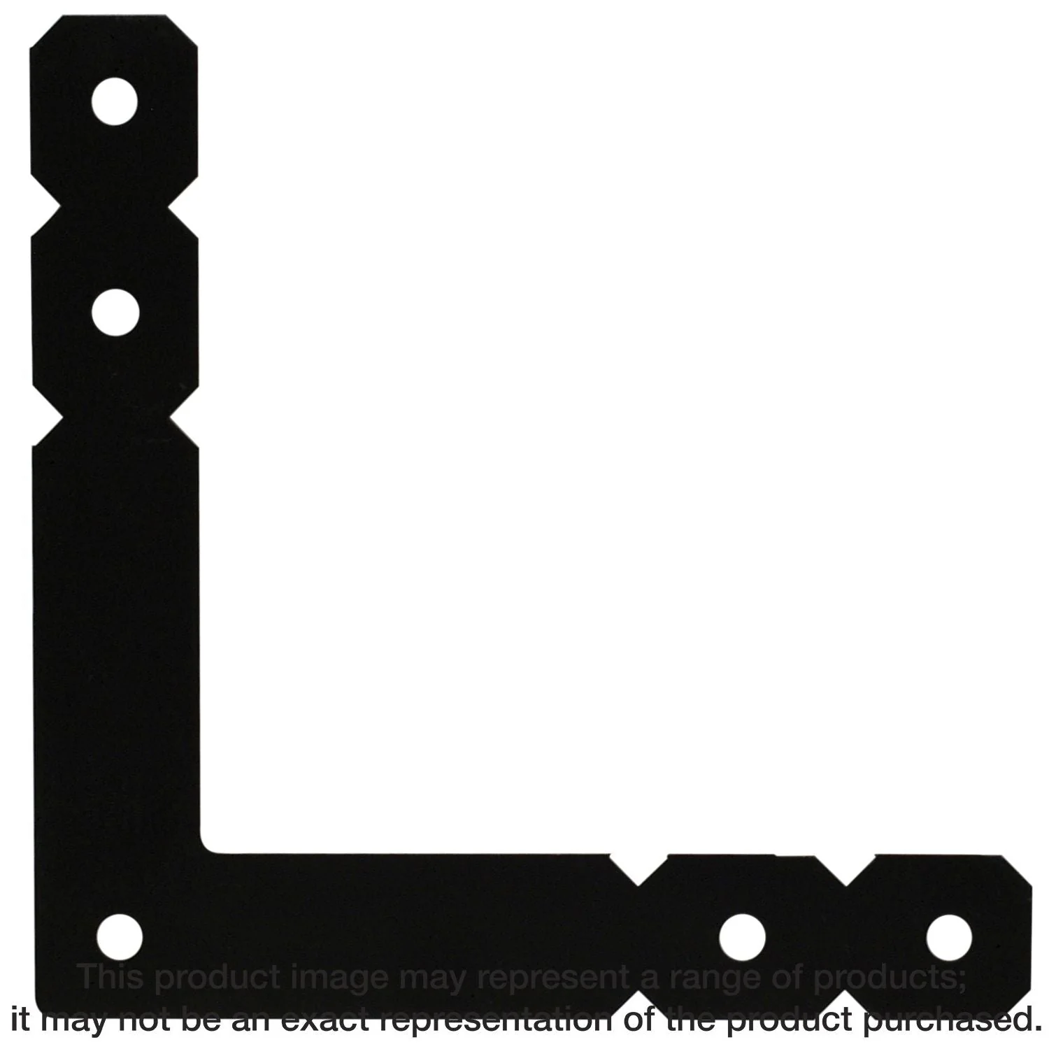 Simpson Strong-Tie OL OL 12-in. x 12-in. Black Powder-Coated Ornamental L Angle - Image 3