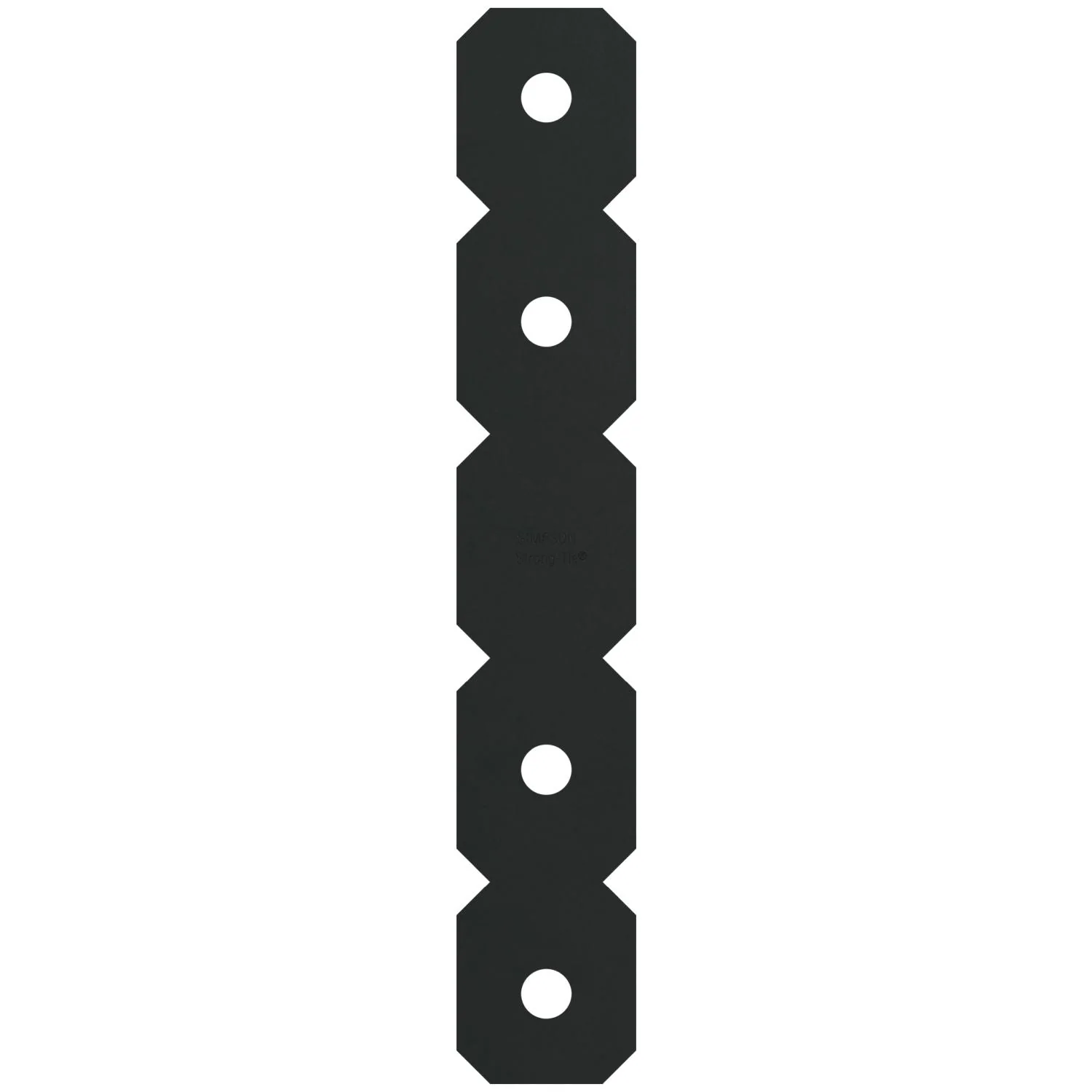 Simpson Strong-Tie OS OS 2-in. x 12-in. Black Powder-Coated Ornamental Strap - Image 2