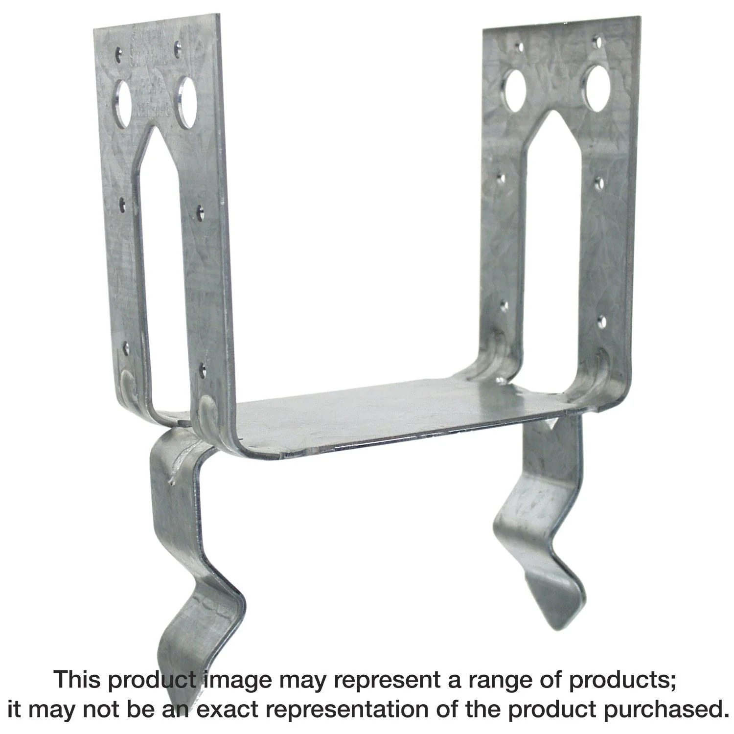 Simpson Strong-Tie PB46 PB Galvanized Non-Standoff Post Base for 4x6 - Image 1