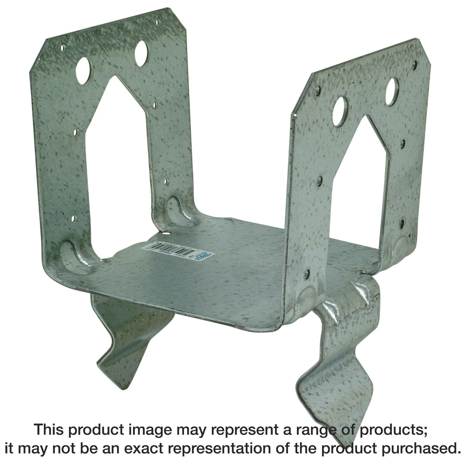 Simpson Strong-Tie PB66Z PB ZMAX Galvanized Non-Standoff Post Base for 6x6 - Image 1