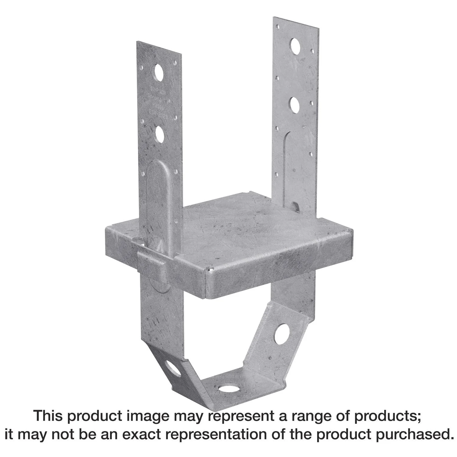 Simpson Strong-Tie PBS66HDG PBS Hot-Dip Galvanized Standoff Post Base for 6x6 - Image 1
