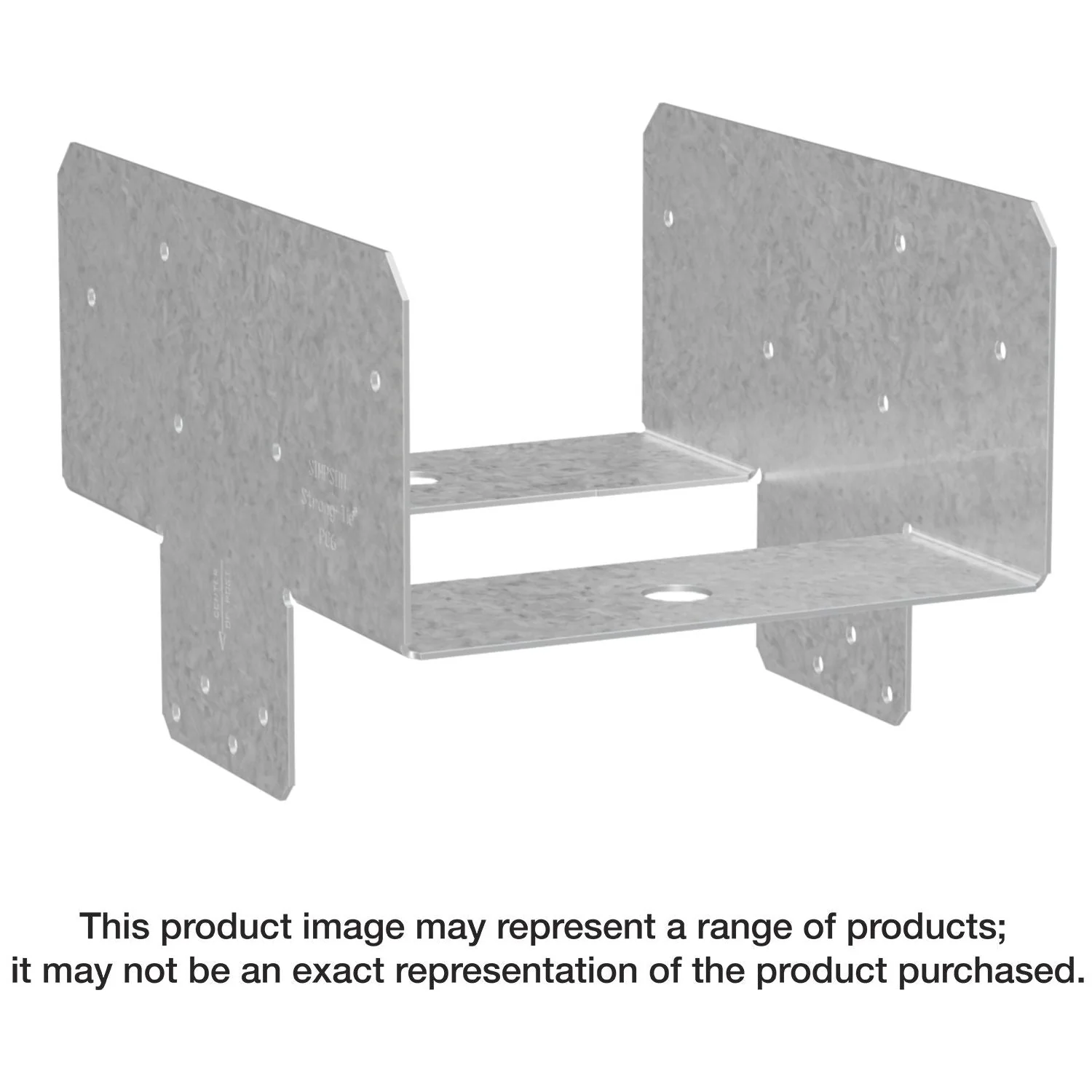 Simpson Strong-Tie PC6Z PCZ ZMAX Galvanized Post Cap for 6x - Image 1