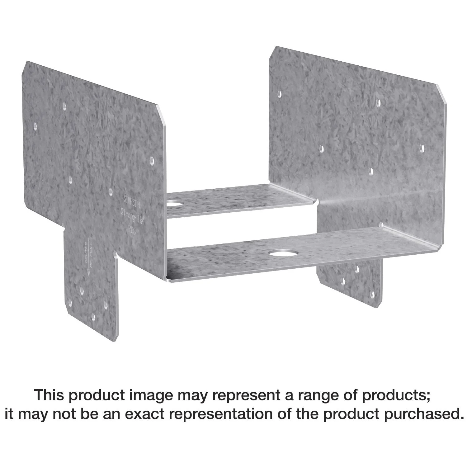 Simpson Strong-Tie PC8RZ PCZ ZMAX Galvanized Post Cap for 8x Rough - Image 3