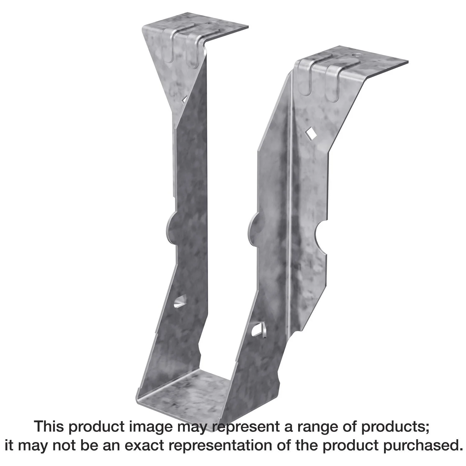 Simpson Strong-Tie PF24 PF 18-Gauge Galvanized Post Frame Hanger for 2x4 - Image 1
