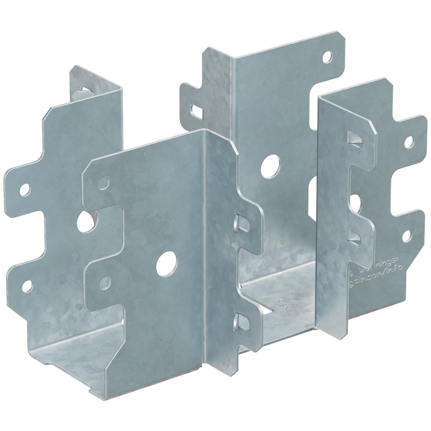 Simpson Strong-Tie PFUD24 PFUD 20-Gauge Post-Frame Under-Saddle Hanger for 2x4 Joist and 1-Ply Truss - Image 3