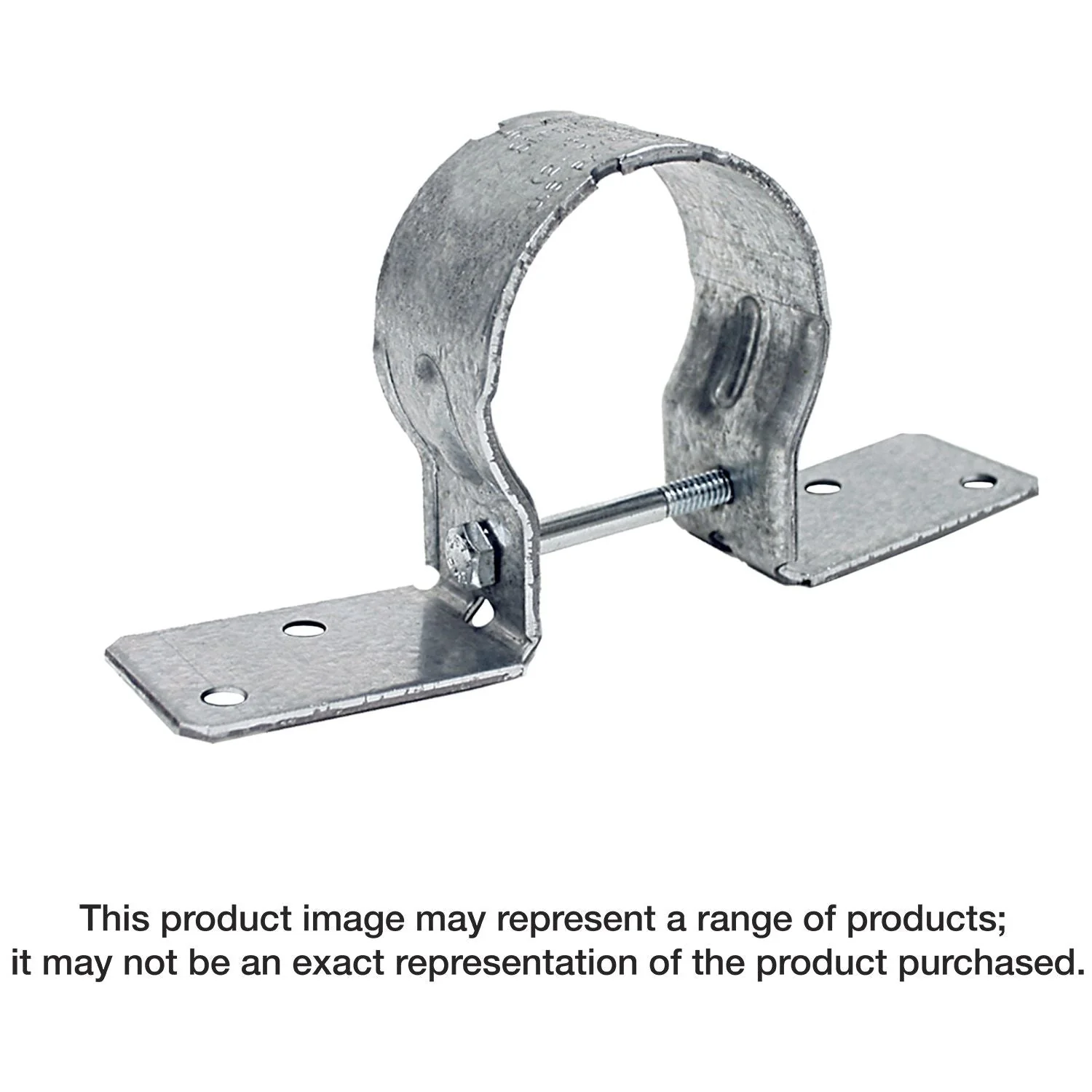 Simpson Strong-Tie PGT2Z-R PGT2 12-Gauge ZMAX Galvanized Pipe Grip Tie for 2-in. Pipe - Image 3