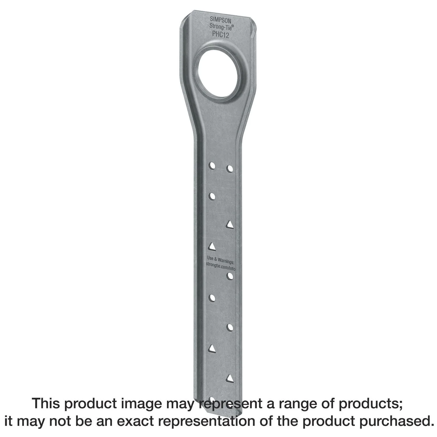 Simpson Strong-Tie PHC12 PHC 10-3/8-in. 12-Gauge Panel Hoist Clip, 50-Pack - Image 3