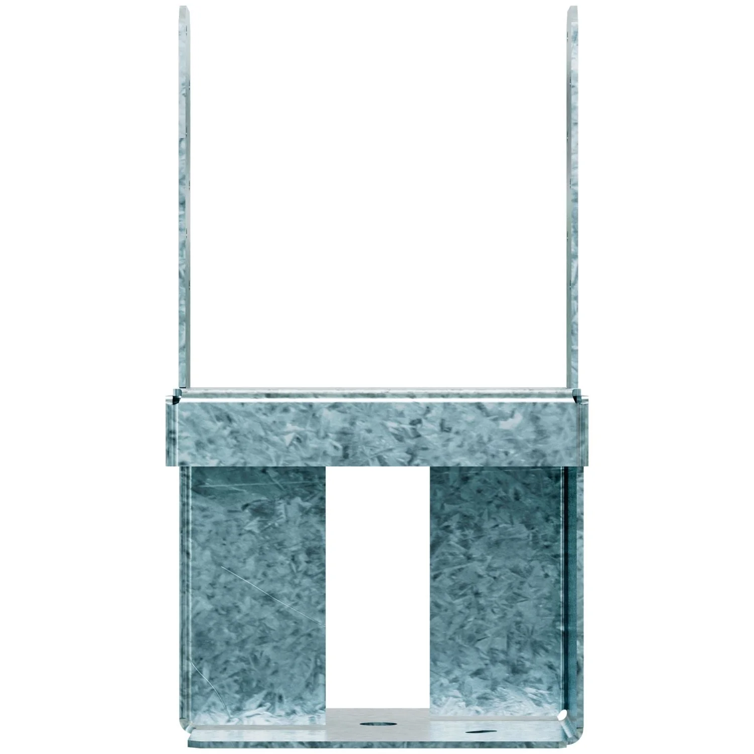 Simpson Strong-Tie PPB66-4Z PPBZ Porch Post Base for 6x6 Post and 4-in. Slab - Image 3