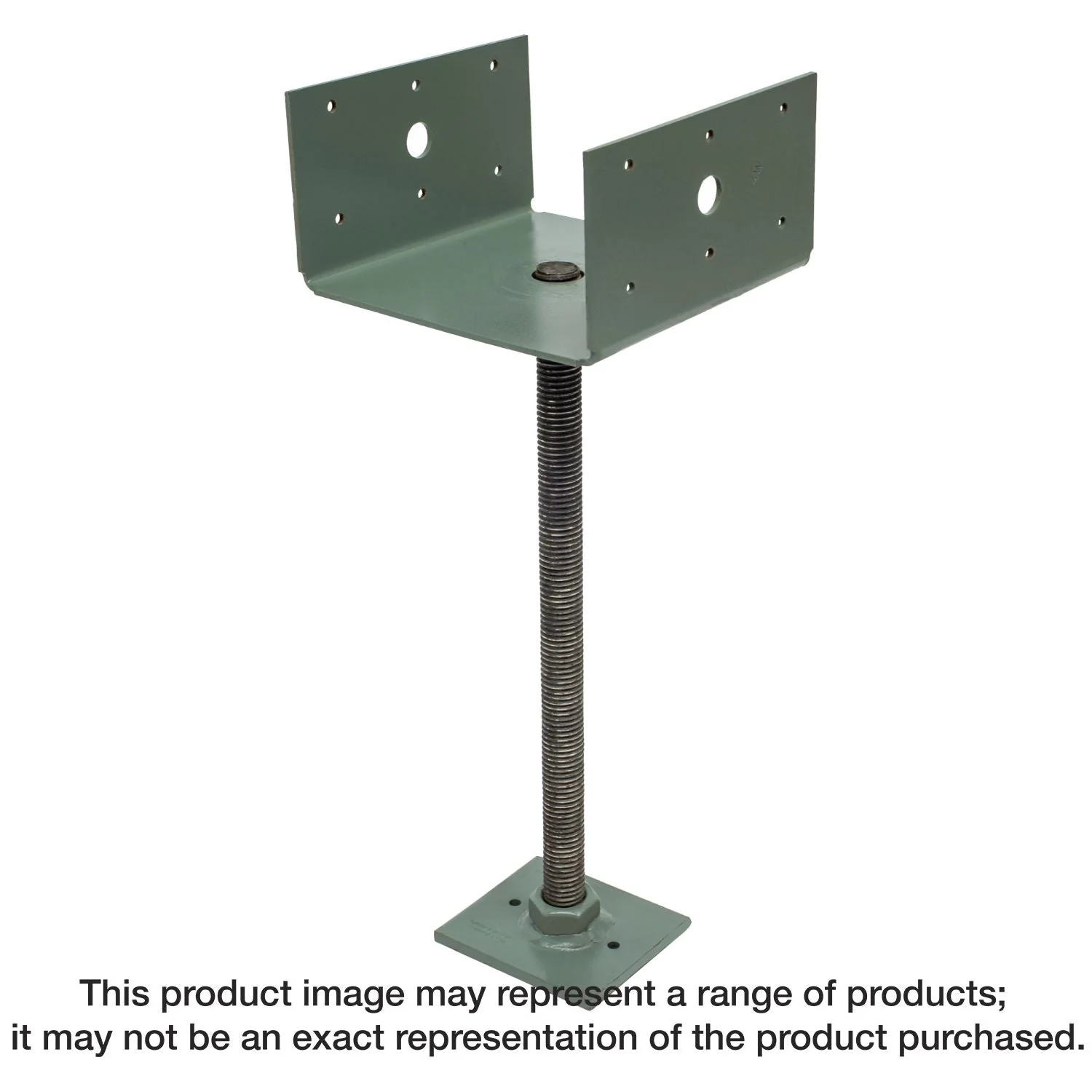 Simpson Strong-Tie PPBF66 PPBF Adjustable Porch Post Base for 6x6 - Image 1