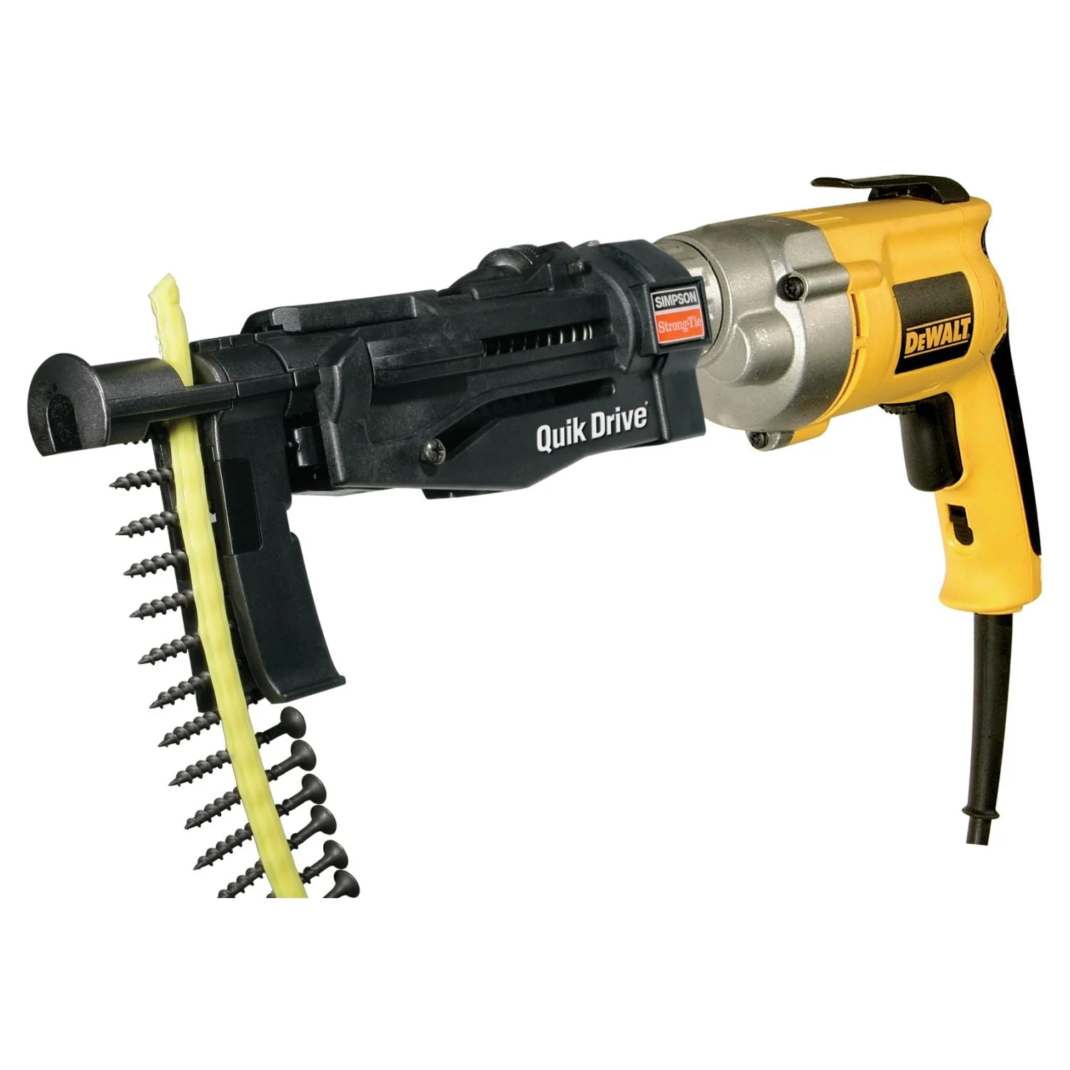 Simpson Strong-Tie PRO200G2D25K Quik Drive PRO200G2 Drywall System w/ DeWalt 2500 RPM Screwdriver Motor - Image 2