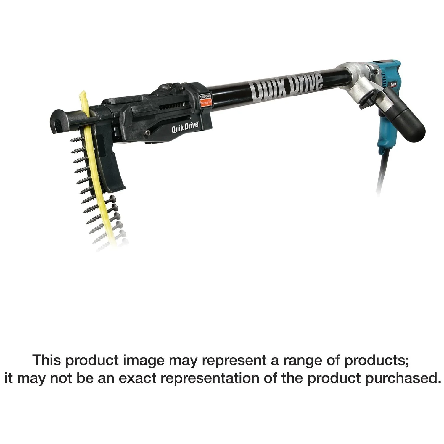 Simpson Strong-Tie PRO200G2D25K Quik Drive PRO200G2 Drywall System w/ DeWalt 2500 RPM Screwdriver Motor - Image 3