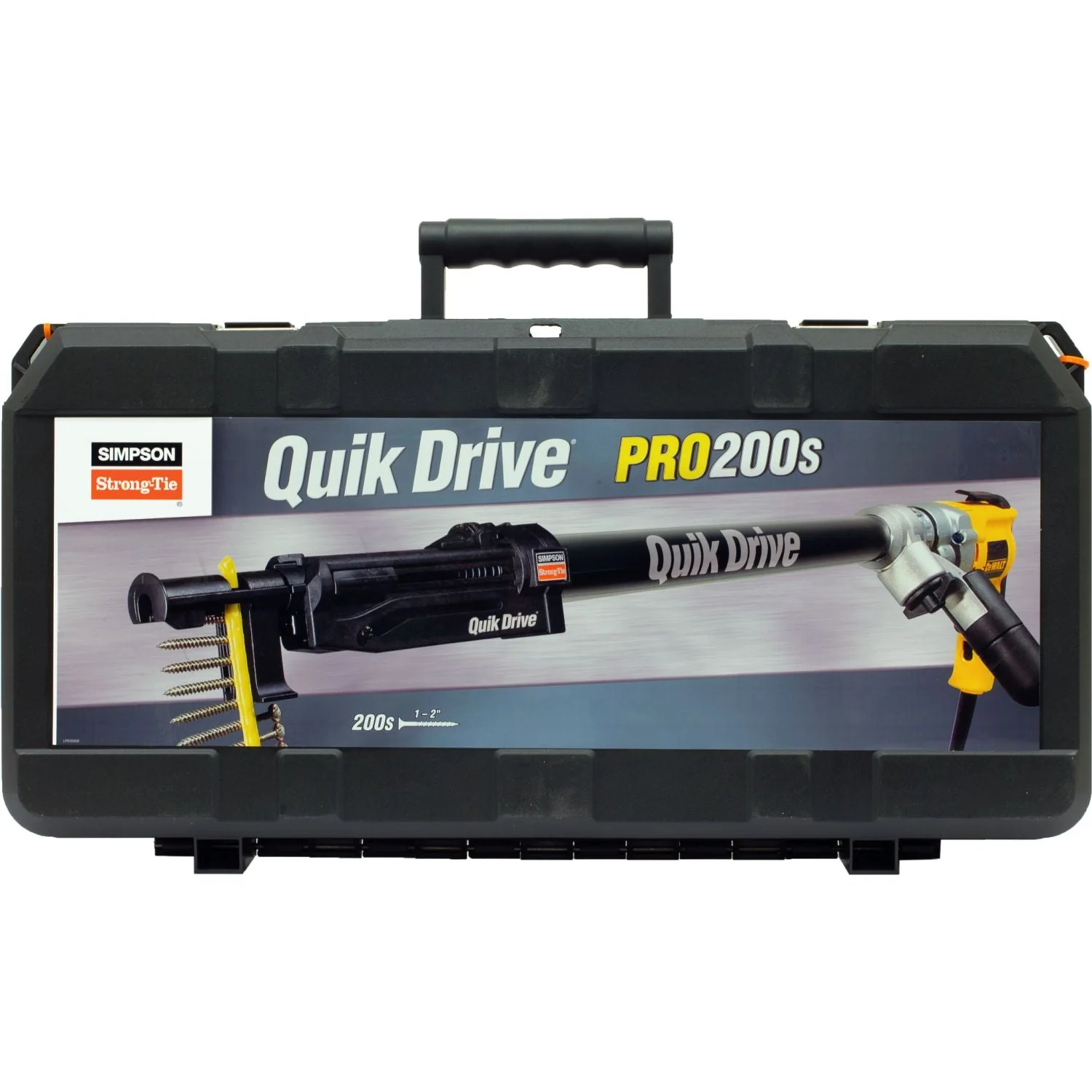 Simpson Strong-Tie PRO200SD25K Quik Drive PRO200SG2 Multi-Purpose System w/ DeWalt 2500 RPM Screwdriver Motor - Image 2