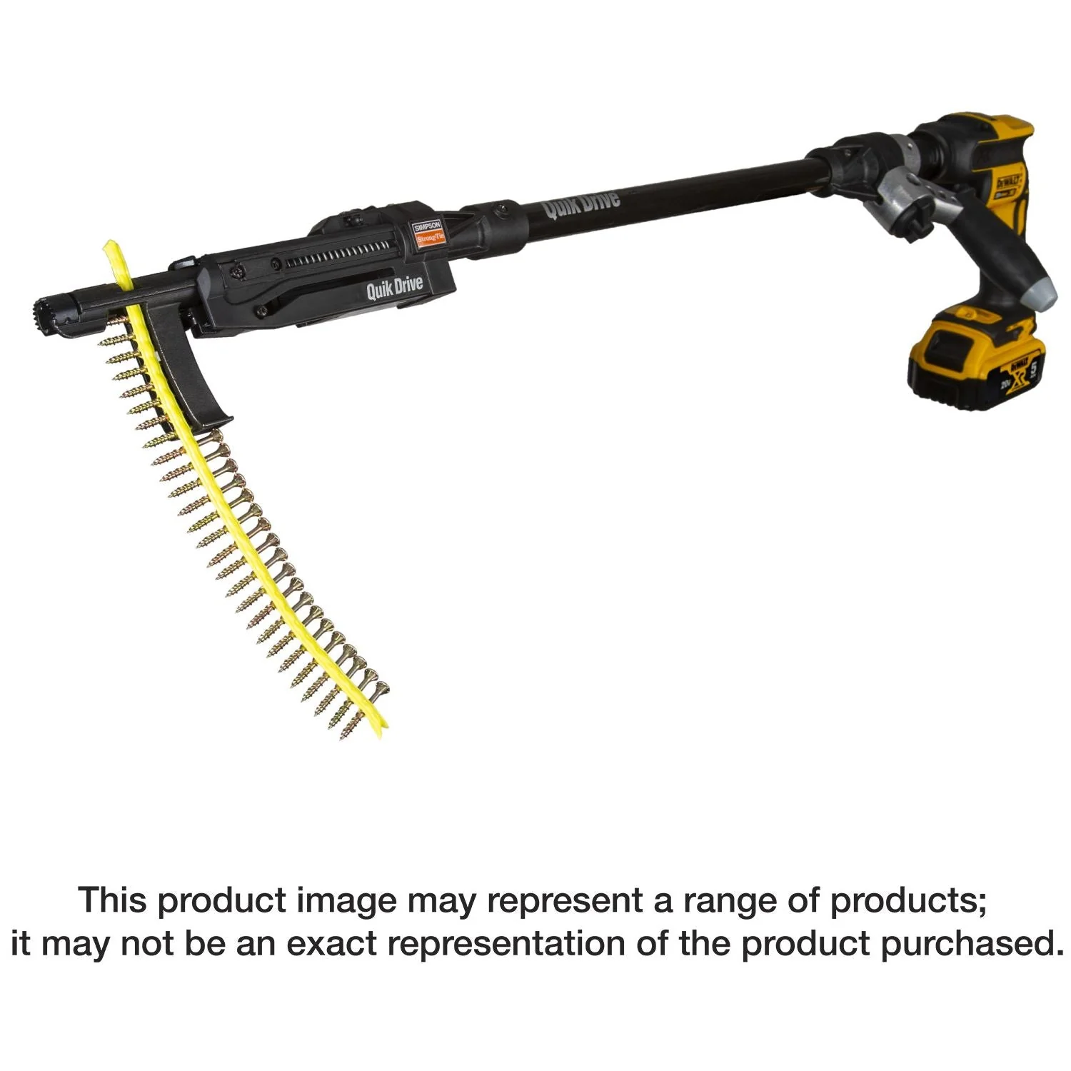 Simpson Strong-Tie PRO250G2DC2K Quik Drive Cordless PRO250G2 Subfloor System w/ DeWalt 2000 RPM Screwdriver Motor - Image 3