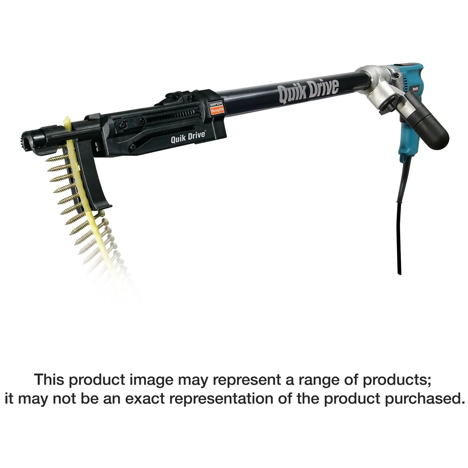 Simpson Strong-Tie PRO250G2M35K Quik Drive PRO250 Subfloor System w/ Makita 3500 RPM Screwdriver Motor