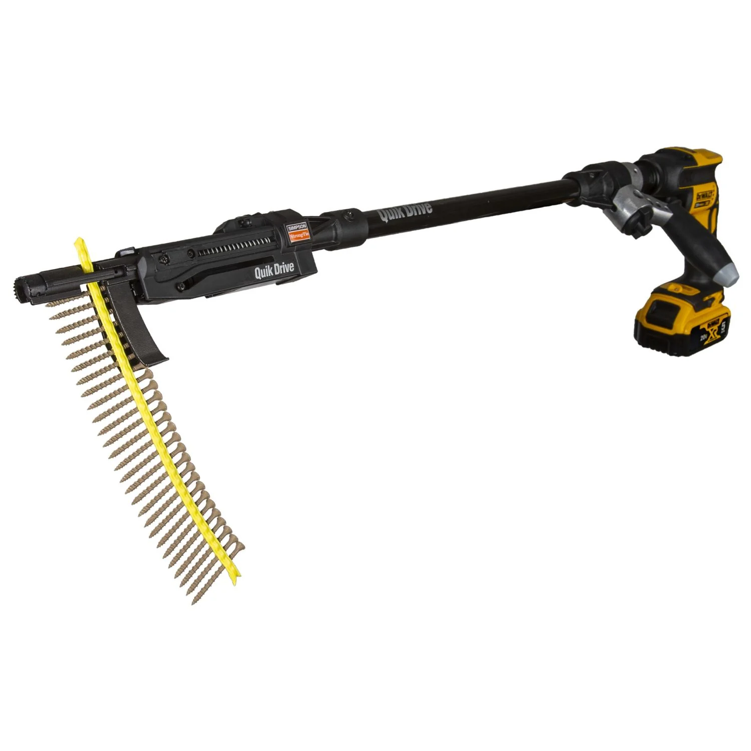 Simpson Strong-Tie Quik Drive PROCCS+ Multi-Purpose Combo System w/ DeWalt 2500 RPM Screwdriver Motor (PROCCS+D25K) - Image 1