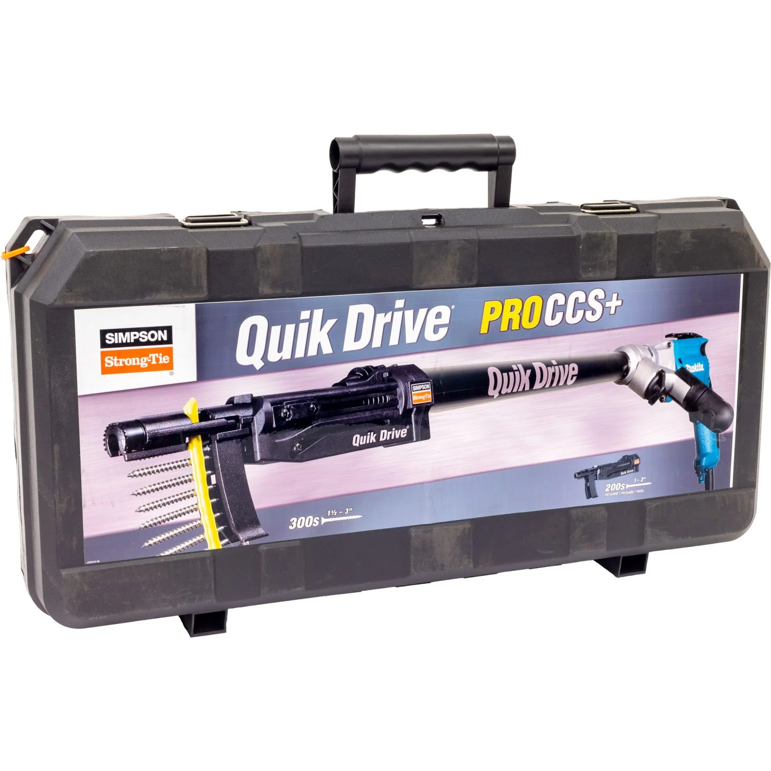 Simpson Strong-Tie Quik Drive PROCCS+ Multi-Purpose Combo System w/ DeWalt 2500 RPM Screwdriver Motor (PROCCS+D25K) - Image 3