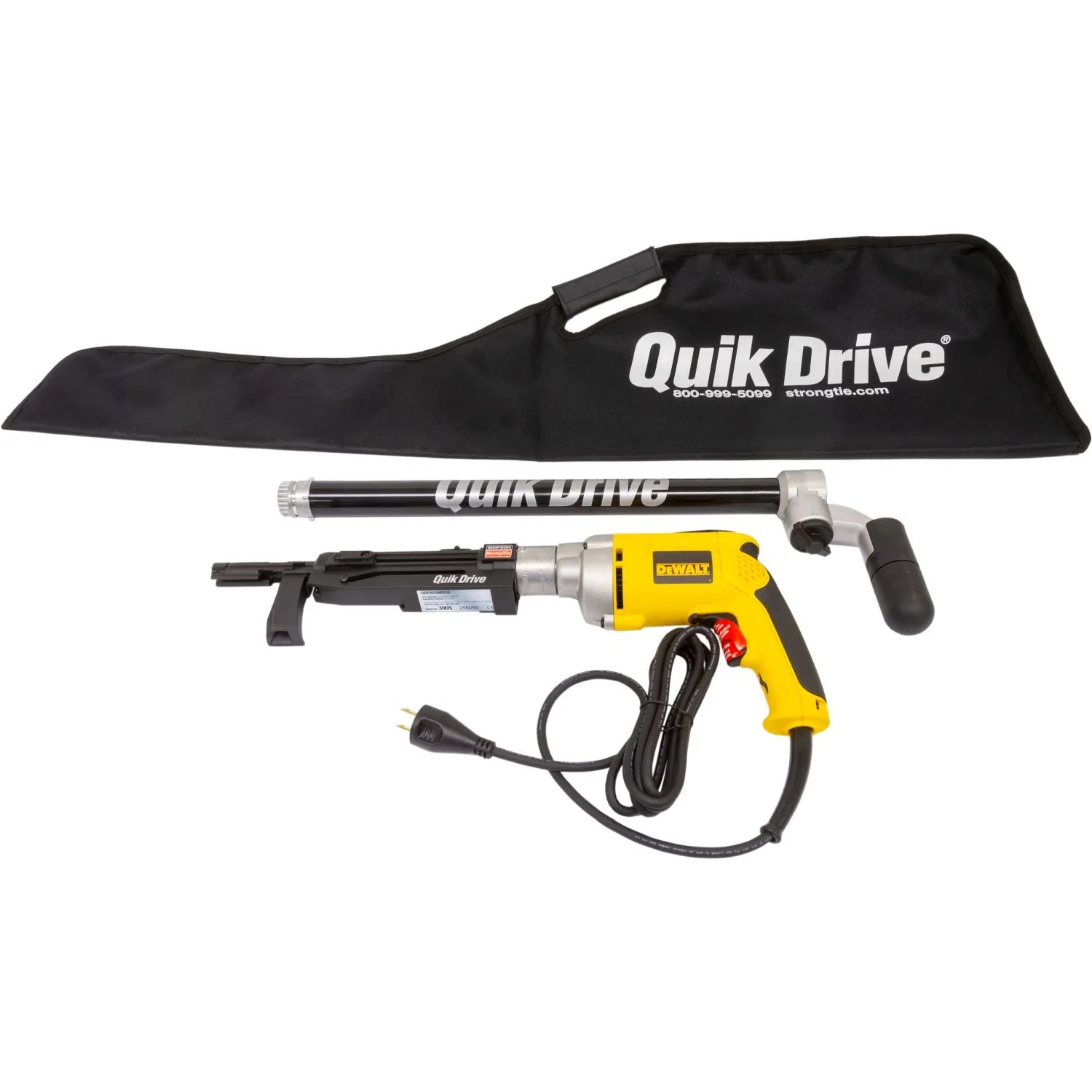 Simpson Strong-Tie PROMO300SD25K Quik Drive PRO300S Decking System Promo Kit w/ DeWalt 2500 RPM Screwdriver Motor - Image 2