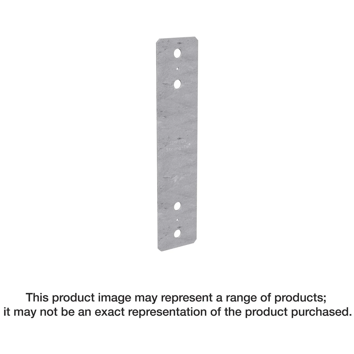 Simpson Strong-Tie PS720 PS 6-3/4-in. x 20-in. Hot-Dip Galvanized Piling Strap - Image 1