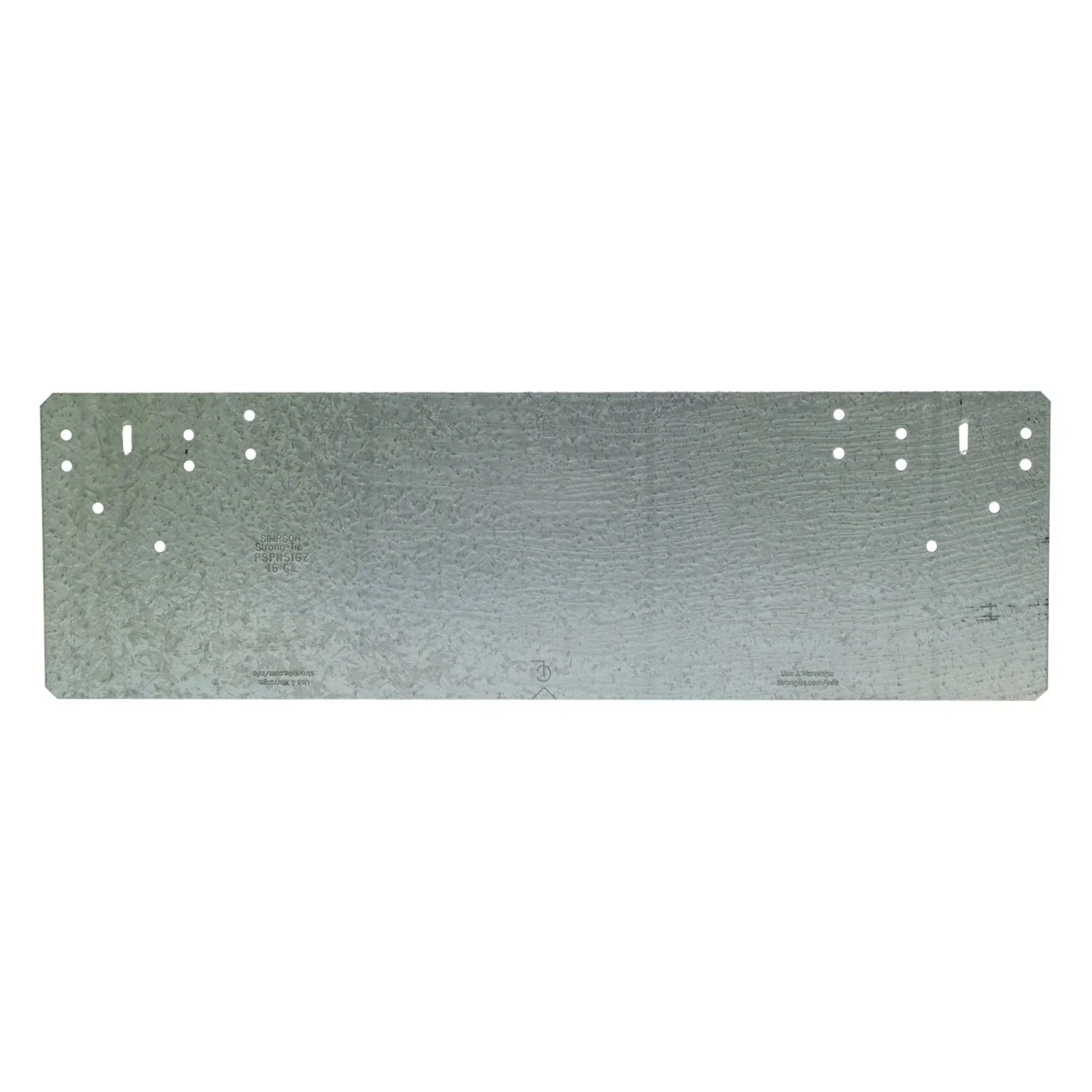 Simpson Strong-Tie PSPN516Z PSPNZ 5-in. x 16-5/16-in. ZMAX Galvanized Protecting Shield Plate Nail Stopper - Image 2