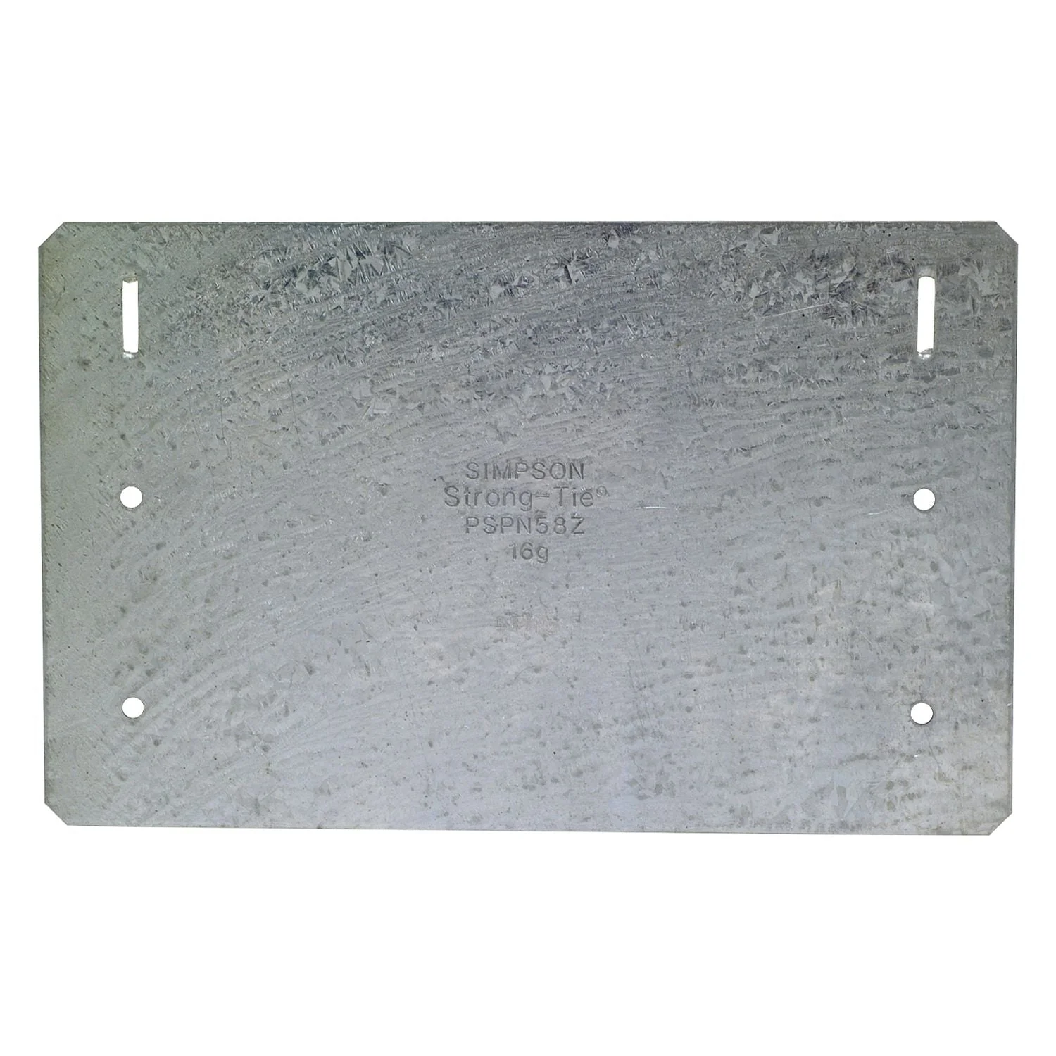 Simpson Strong-Tie 5-in. x 8-in. ZMAX Galvanized Protecting Shield Plate Nail Stopper (PSPN58Z) - Image 3
