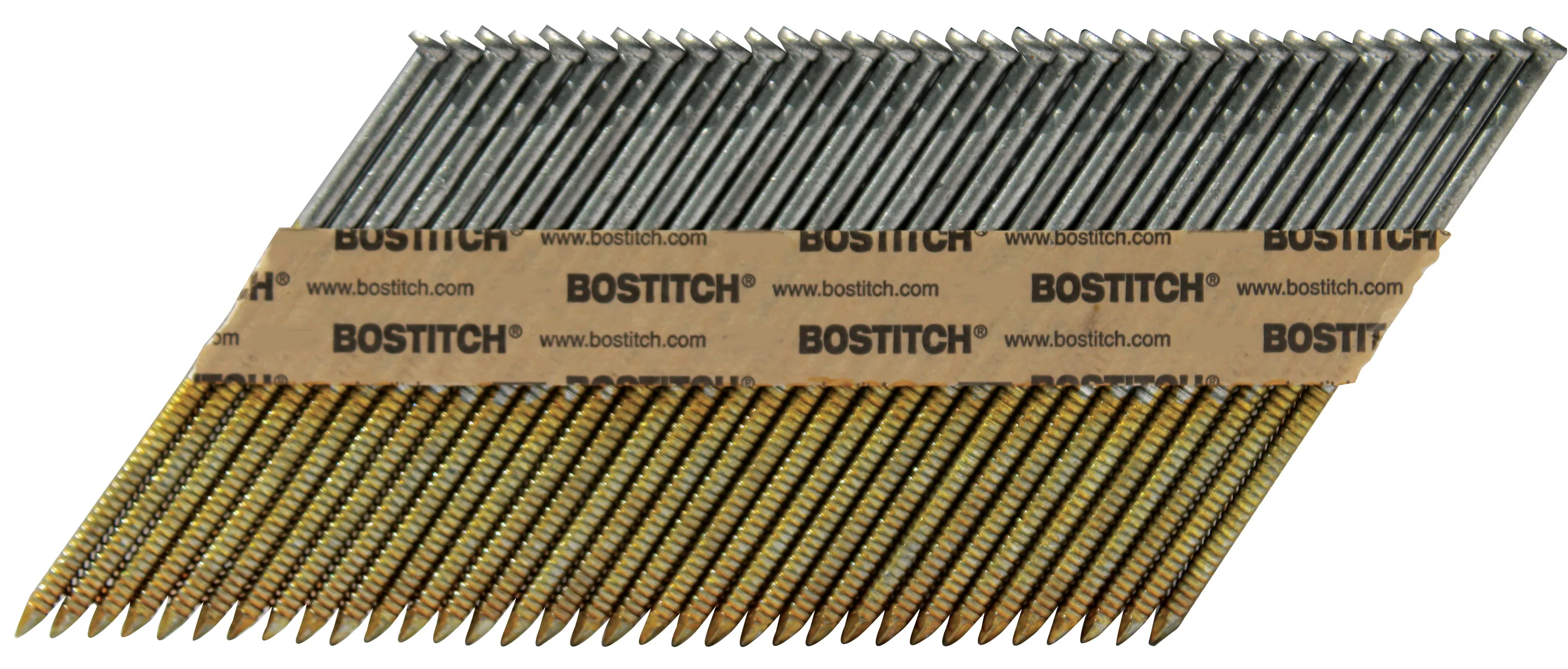 BOSTITCH PT-8DR113FH5 2-3/8-in. x .113-in. 28-Degrees Wire-Collated Ring Shank Full Round Head Pressure-Treated Framing Nails, 68 Boxes of 5000-Nails - Image 2