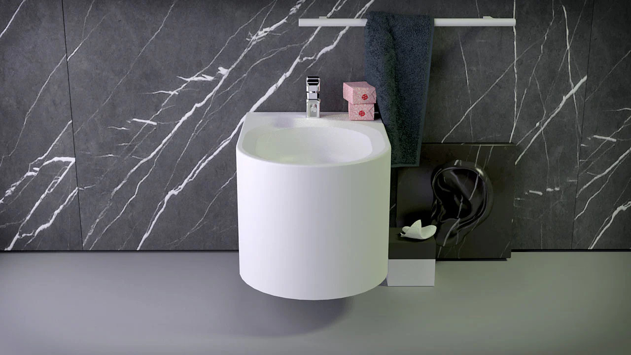 GLOW WALL-MOUNTED BIDET | PIETRA CASA BRAND | ,451