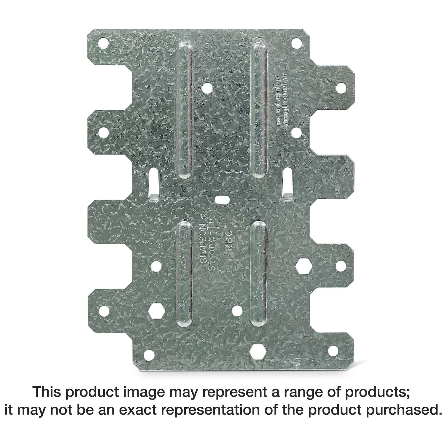 Simpson Strong-Tie RBC RBC 4-1/2-in. x 5-3/4-in. Galvanized Roof Boundary Clip - Image 3