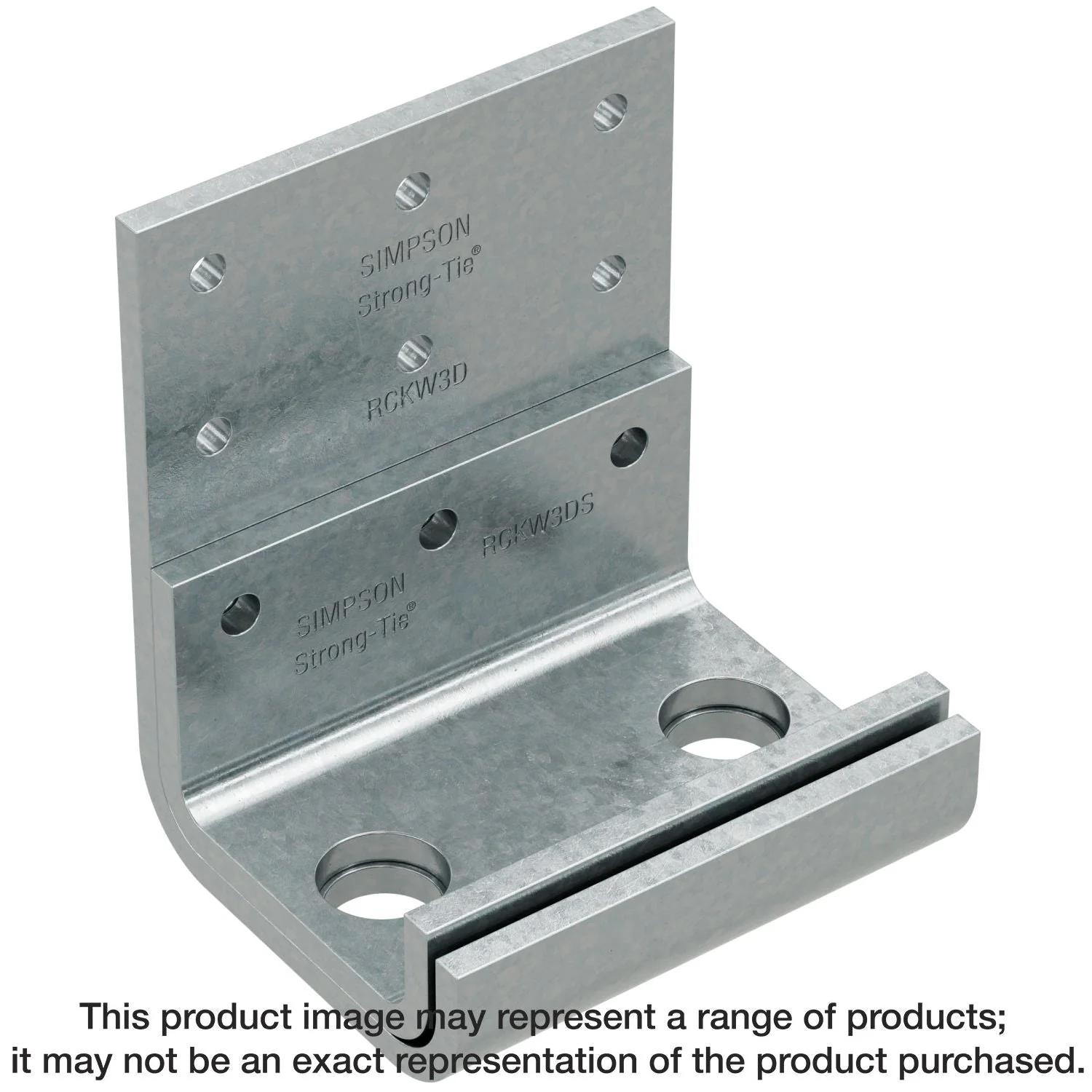 Simpson Strong-Tie RCKW3DS-R10 RCKW 3-in. Two-Anchor Kneewall Connector Stiffener, 10-Pack - Image 3