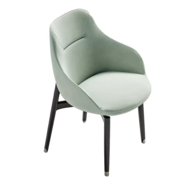 ROYAL VELVET DINING CHAIR W. ARMS I $4,725.00 - Image 1
