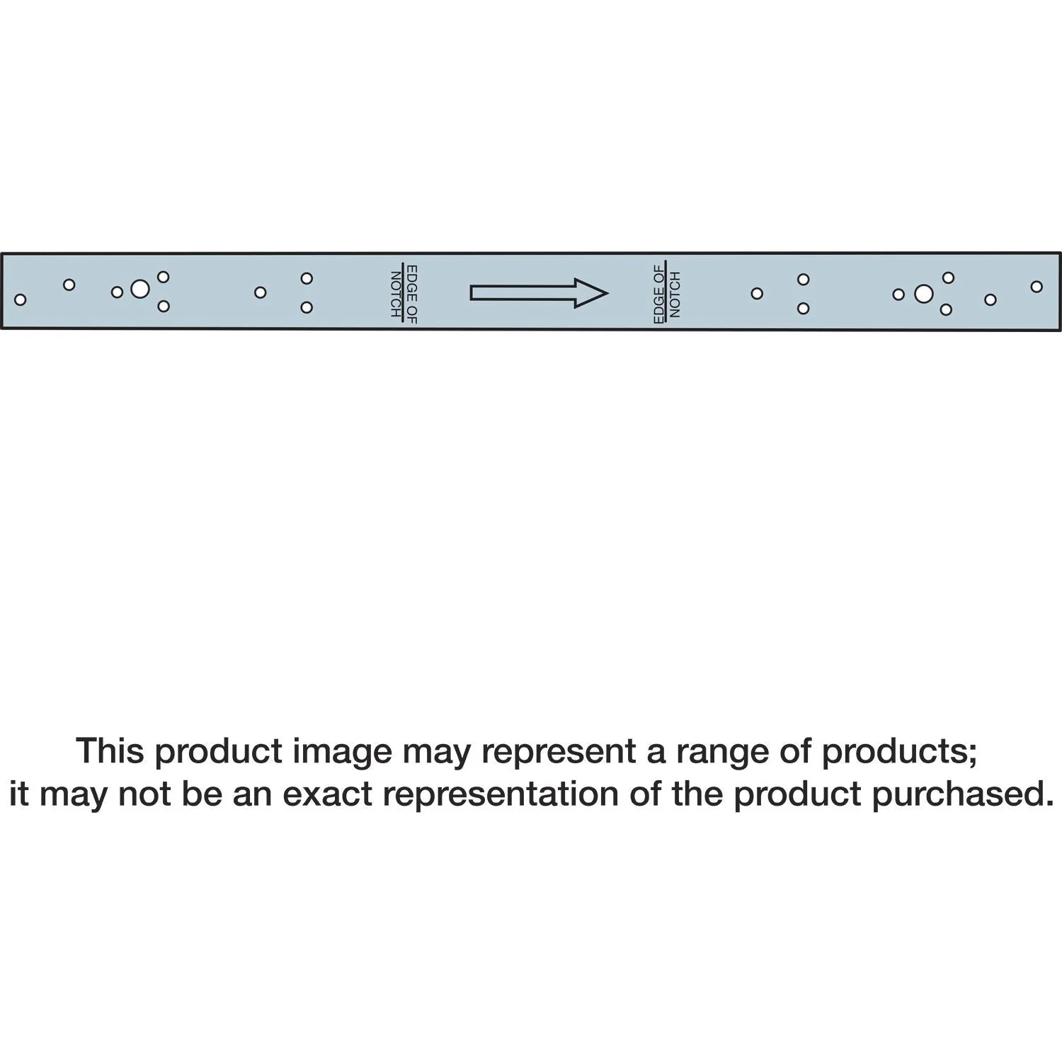 Simpson Strong-Tie RPS18 RPS 18-5/16-in. 16-Gauge Galvanized Retrofit Strap Tie
