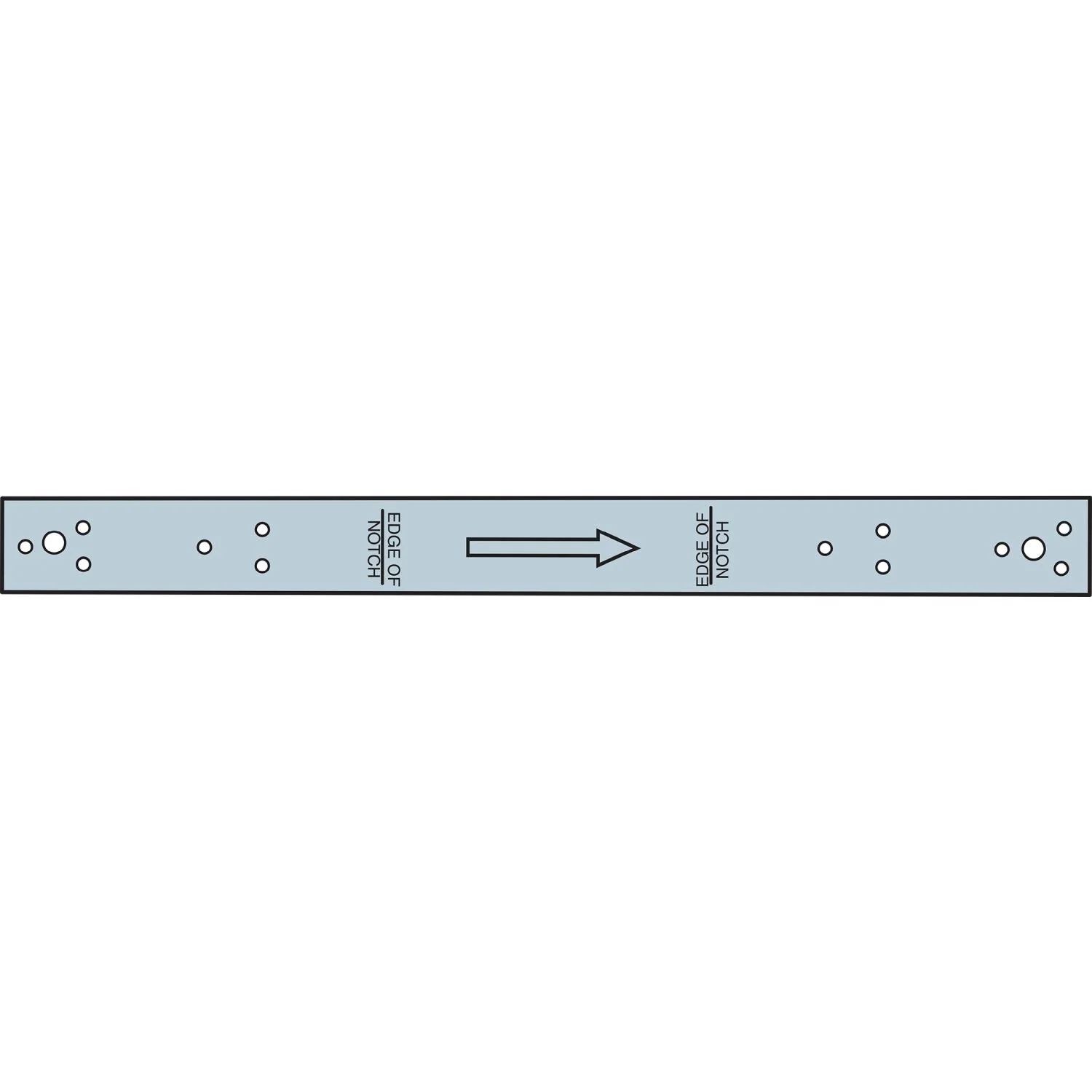 Simpson Strong-Tie RPS18 RPS 18-5/16-in. 16-Gauge Galvanized Retrofit Strap Tie - Image 2