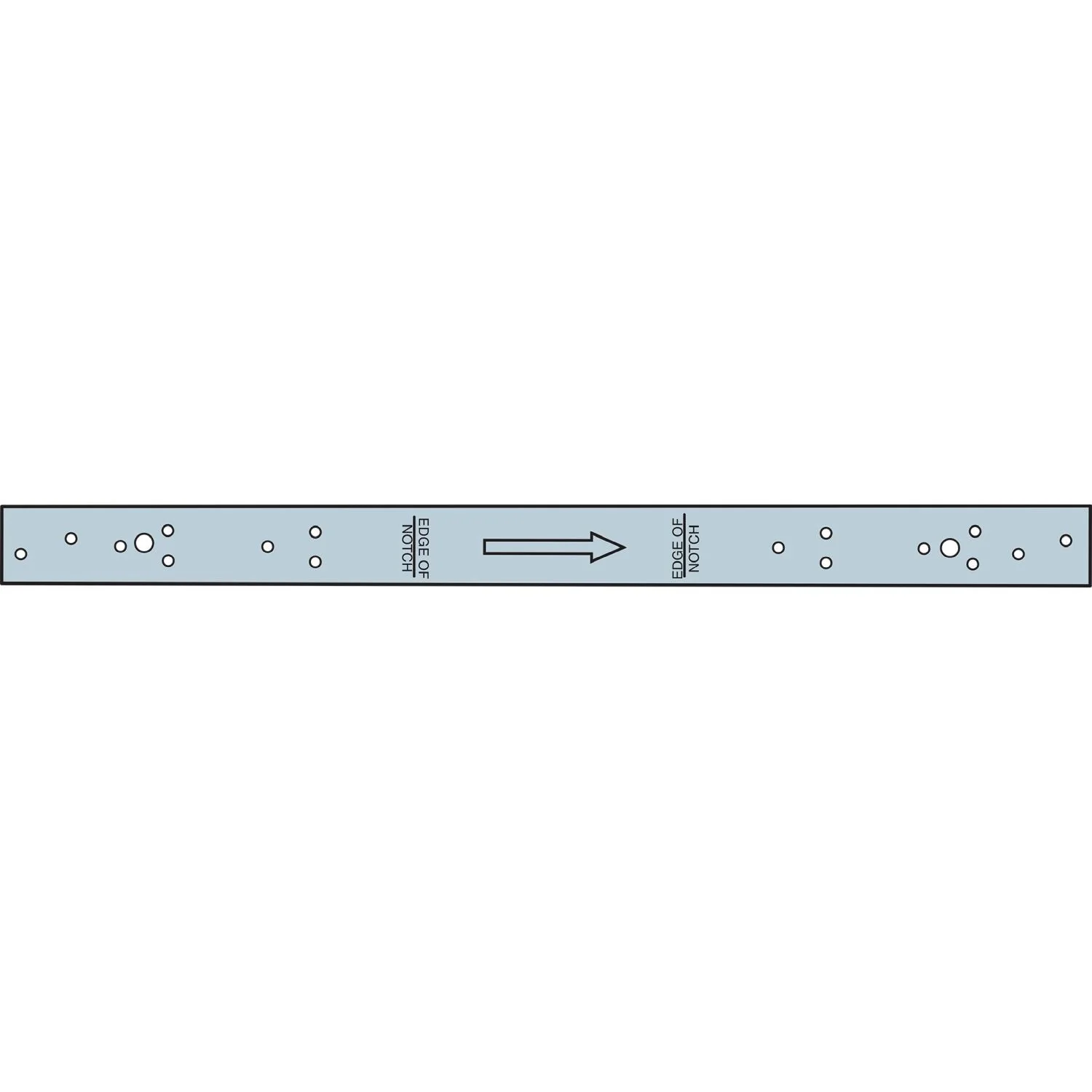 Simpson Strong-Tie RPS22 RPS 22-5/16-in. 16-Gauge Galvanized Retrofit Strap Tie - Image 2