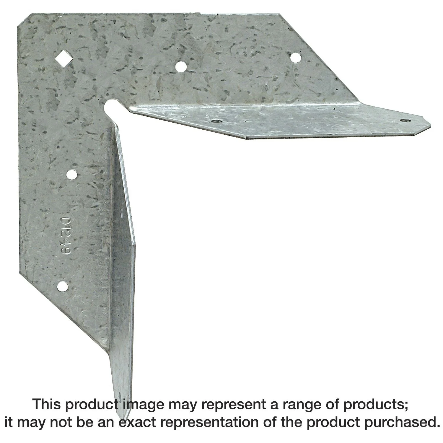 Simpson Strong-Tie RTA2Z RTA 16-Gauge ZMAX Galvanized Rigid Tie Angle for 2x Joist/Post - Image 1