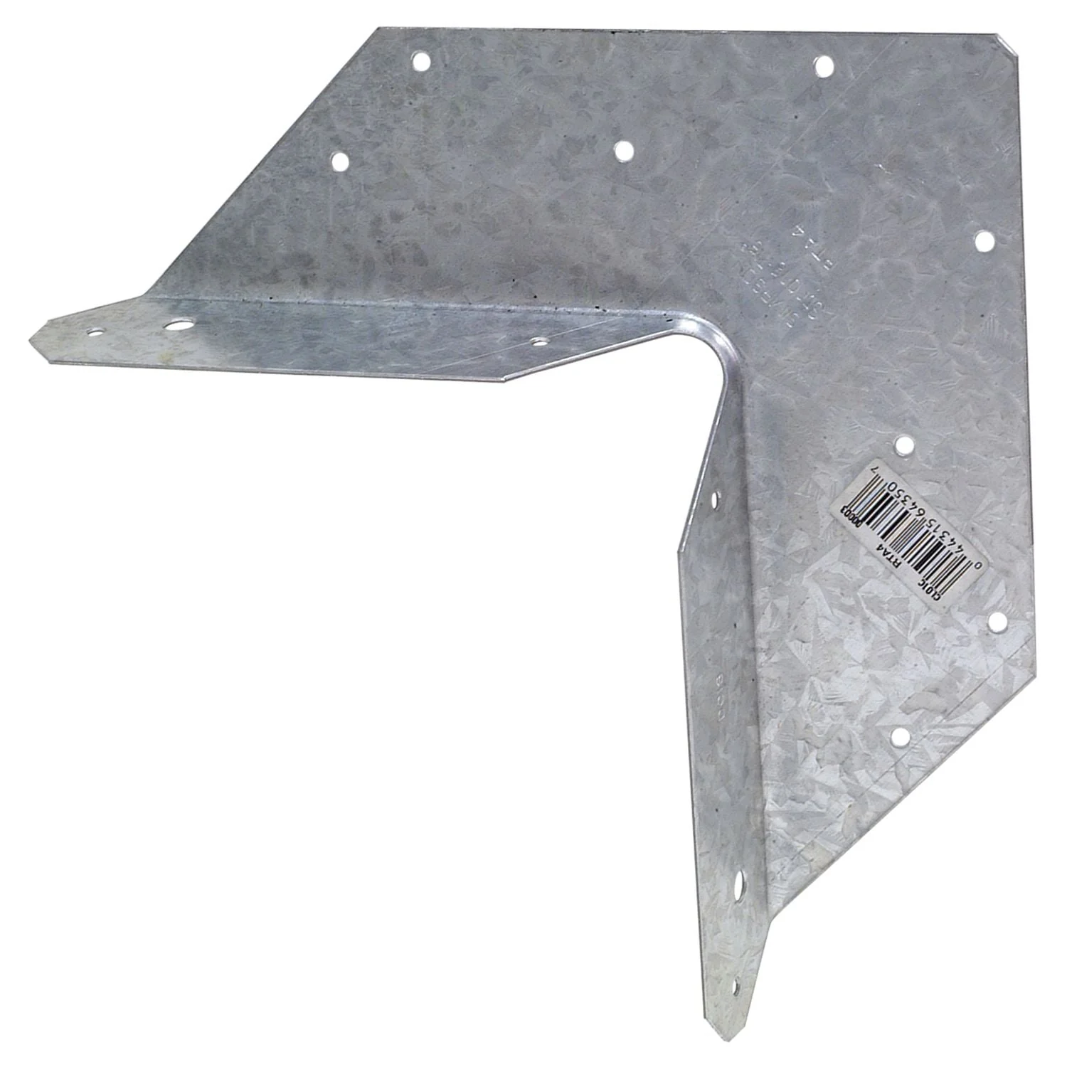 Simpson Strong-Tie RTA4 RTA 18-Gauge Galvanized Rigid Tie Angle for 4x Joist/Post - Image 3
