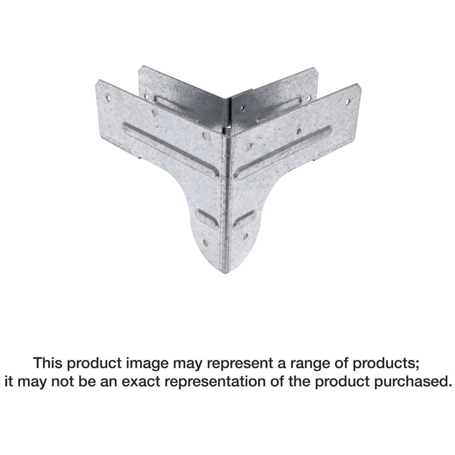 Simpson Strong-Tie RTC2Z RTC 18-Gauge ZMAX Galvanized Rigid Tie Corner Connector for 2x Joist, 2x4 Post - Image 1