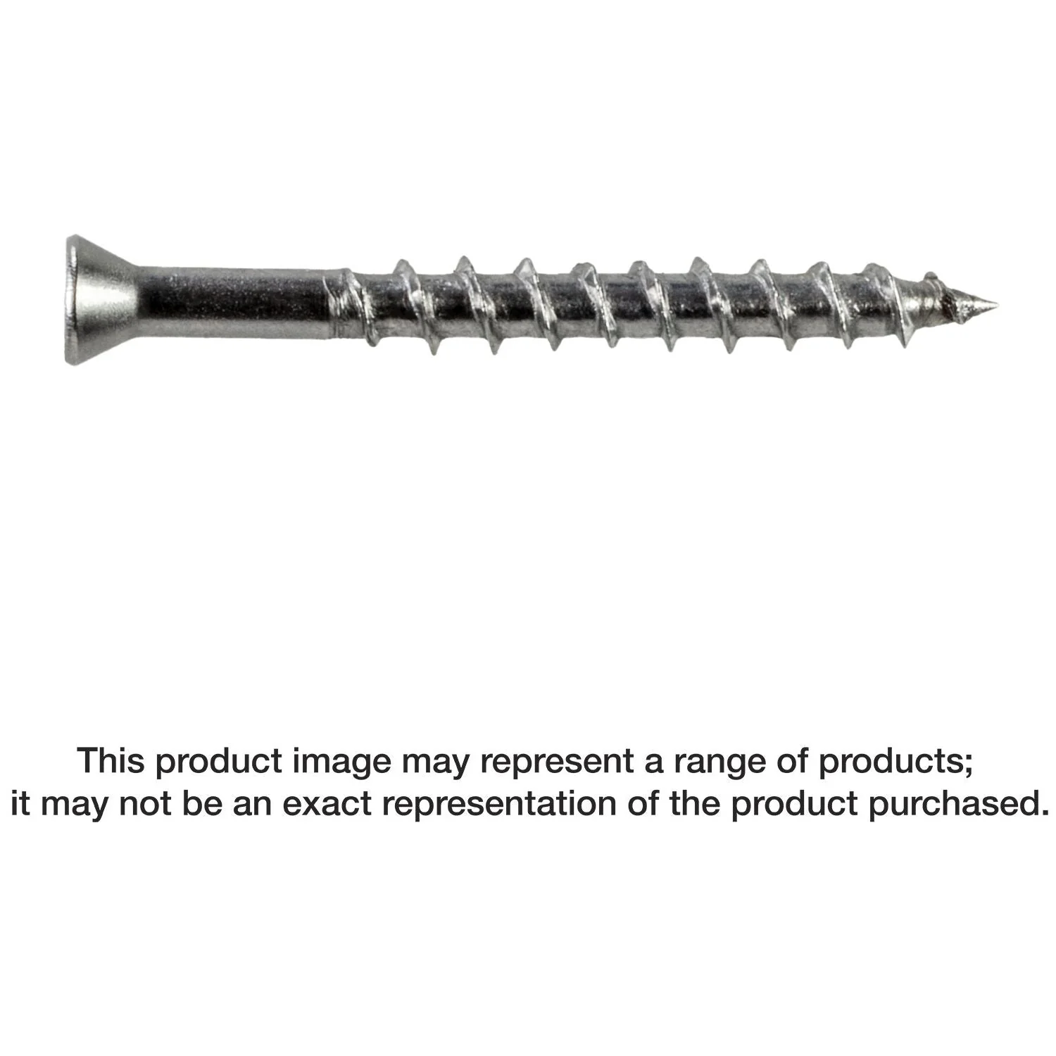 Simpson Strong-Tie S07162WP5 Deck-Drive DWP WOOD SS Screw,  #7 x 1-5/8-in. T-15, Trim Head, Type 305, 5-lb. - Image 2