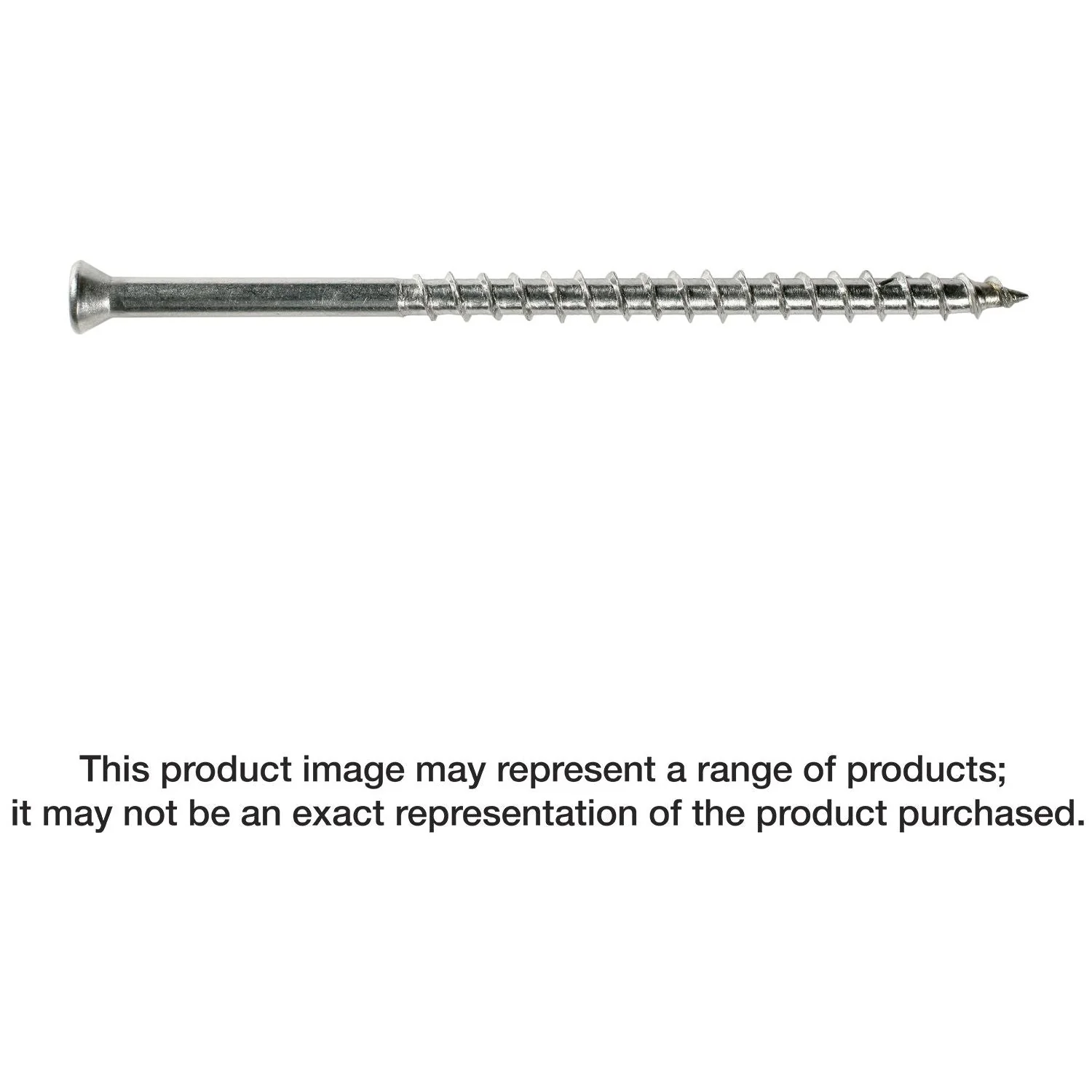 Simpson Strong-Tie S07225FBB Trim-Head Screw, Square Drive,  #7 x 2-1/4-in. #1 SQ, Type 305, 3000-Pack - Image 1