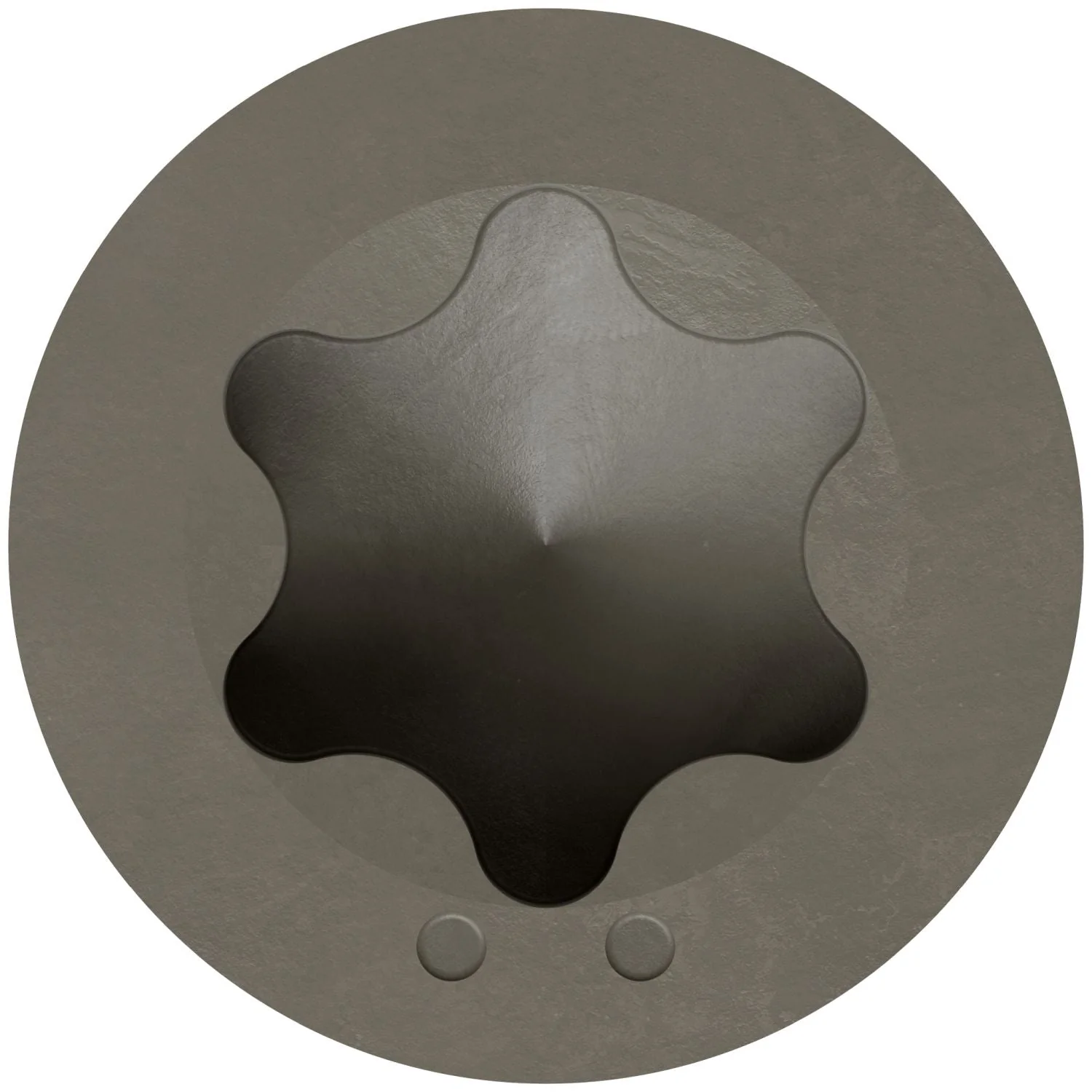 Simpson Strong-Tie S07225FTBGR Trim-Head Screw, 6-Lobe Drive,  #7 x 2-1/4-in. T15 Type 305, Gray, 1750-Pack - Image 3