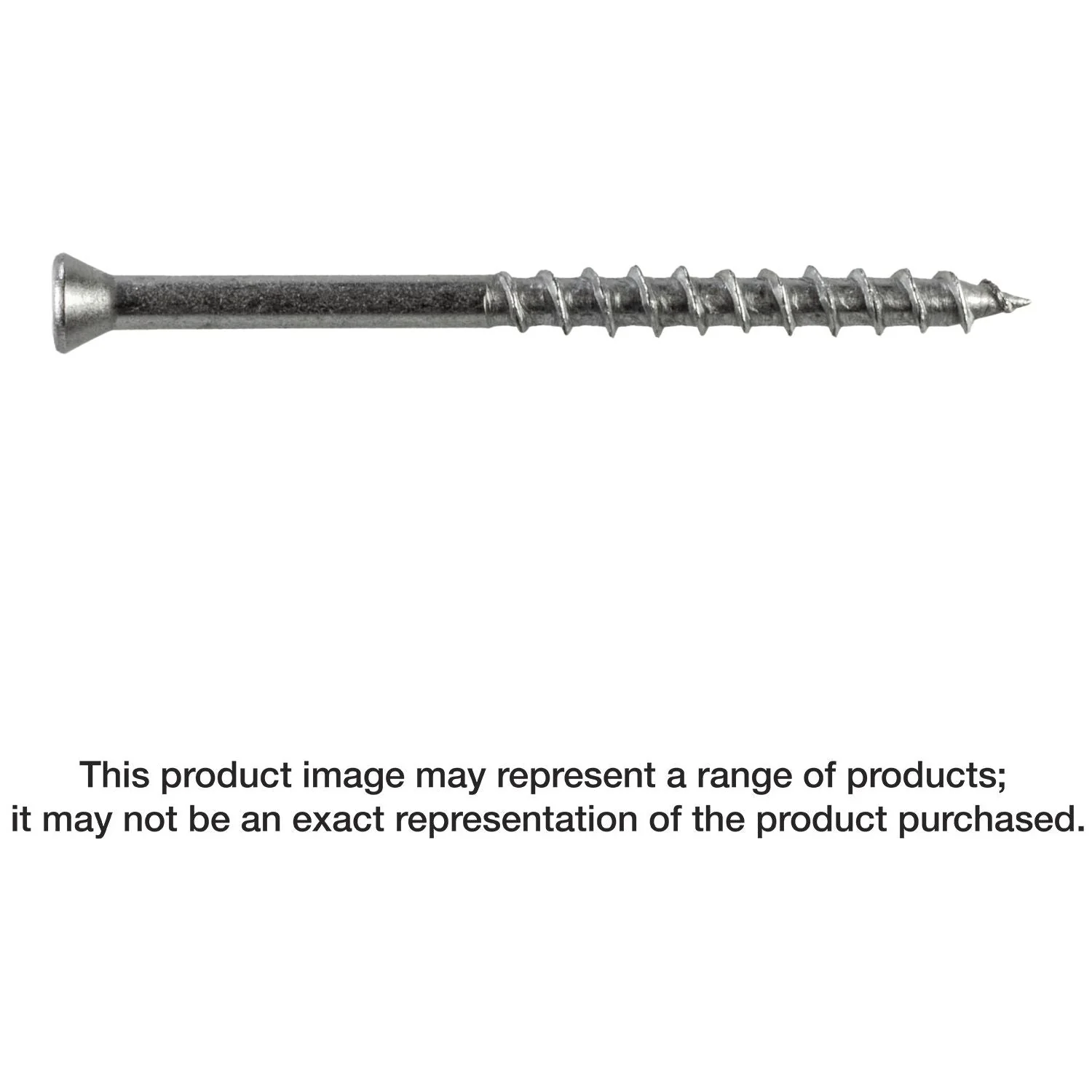 Simpson Strong-Tie S07225WPB Deck-Drive DWP WOOD SS Screw,  #7 x 2-1/4-in. T-15, Trim Head, Type 305, 1750-Pack - Image 1