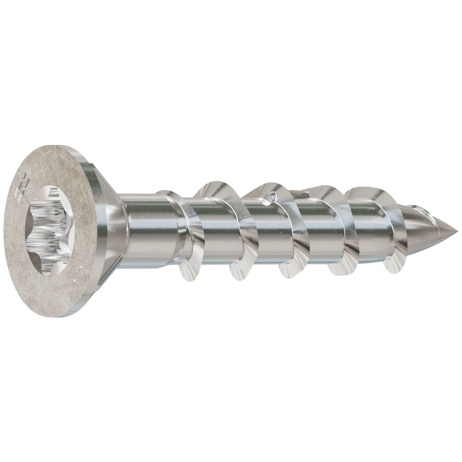 Simpson Strong-Tie S10100WP5 Deck-Drive DWP WOOD SS Screw,  #10 x 1-in. T-25, Flat Head, Type 305, 5-lb. - Image 2