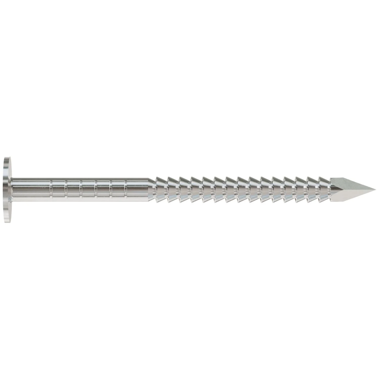 Simpson Strong-Tie S1010ARNB Roofing Nail, Annular Ring Shank,  3-in. x .131-in. Type 304 Stainless Steel, 25-lb. - Image 2