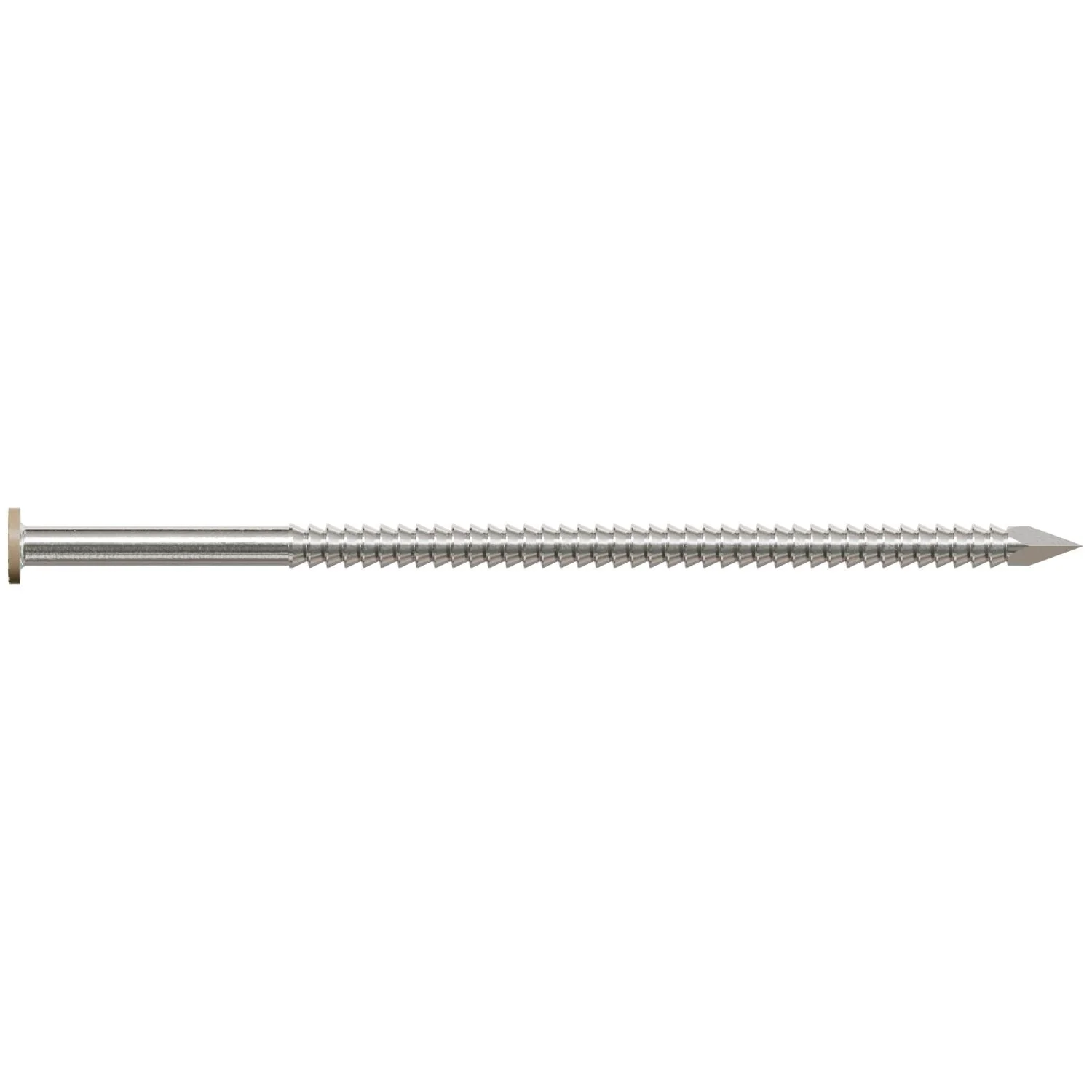 Simpson Strong-Tie S10SNDT1 Painted Siding Nail,  3-in. x .113-in. Type 304 Stainless Steel, Tan, 1-lb. - Image 2