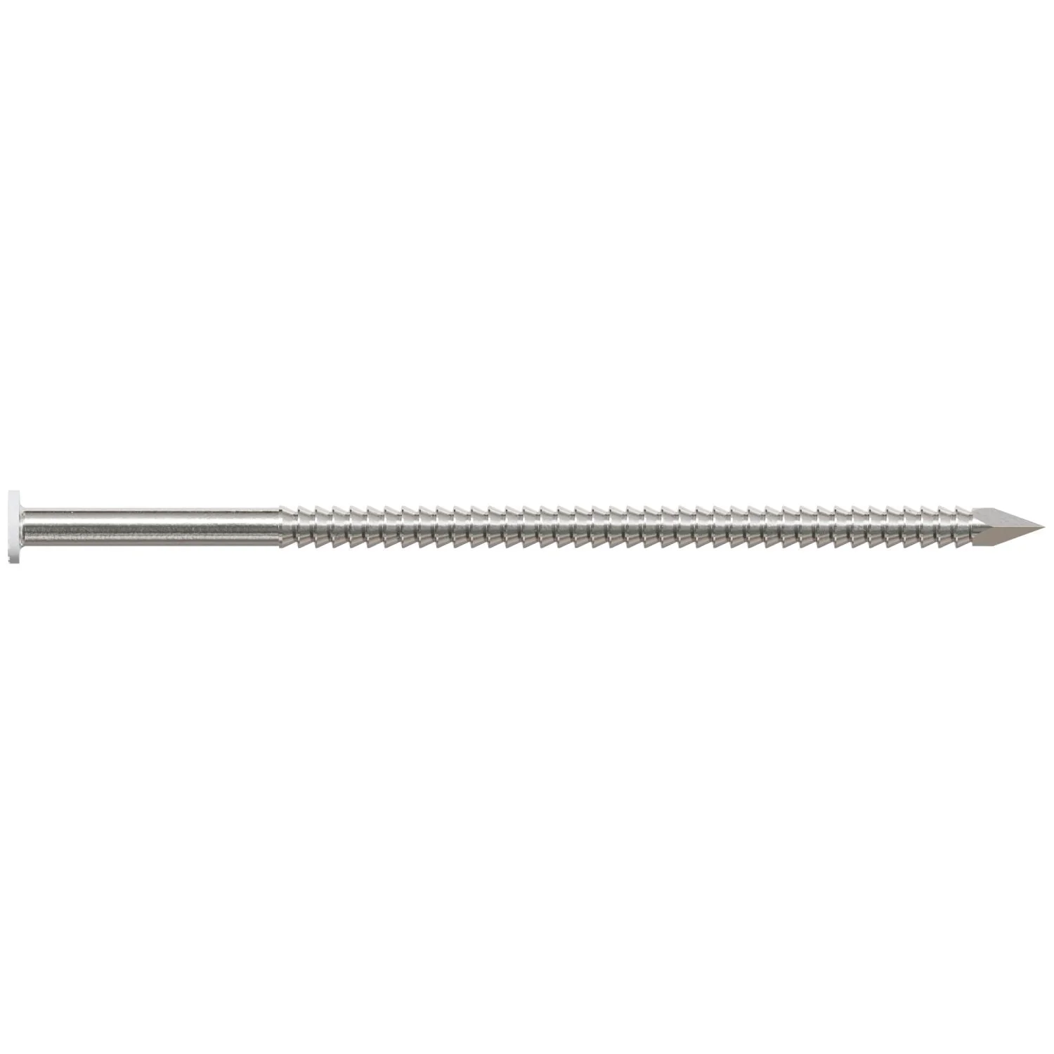 Simpson Strong-Tie S10SNDWB Painted Siding Nail,  3-in. x .113-in. Type 304 Stainless Steel, White, 25-lb. - Image 2