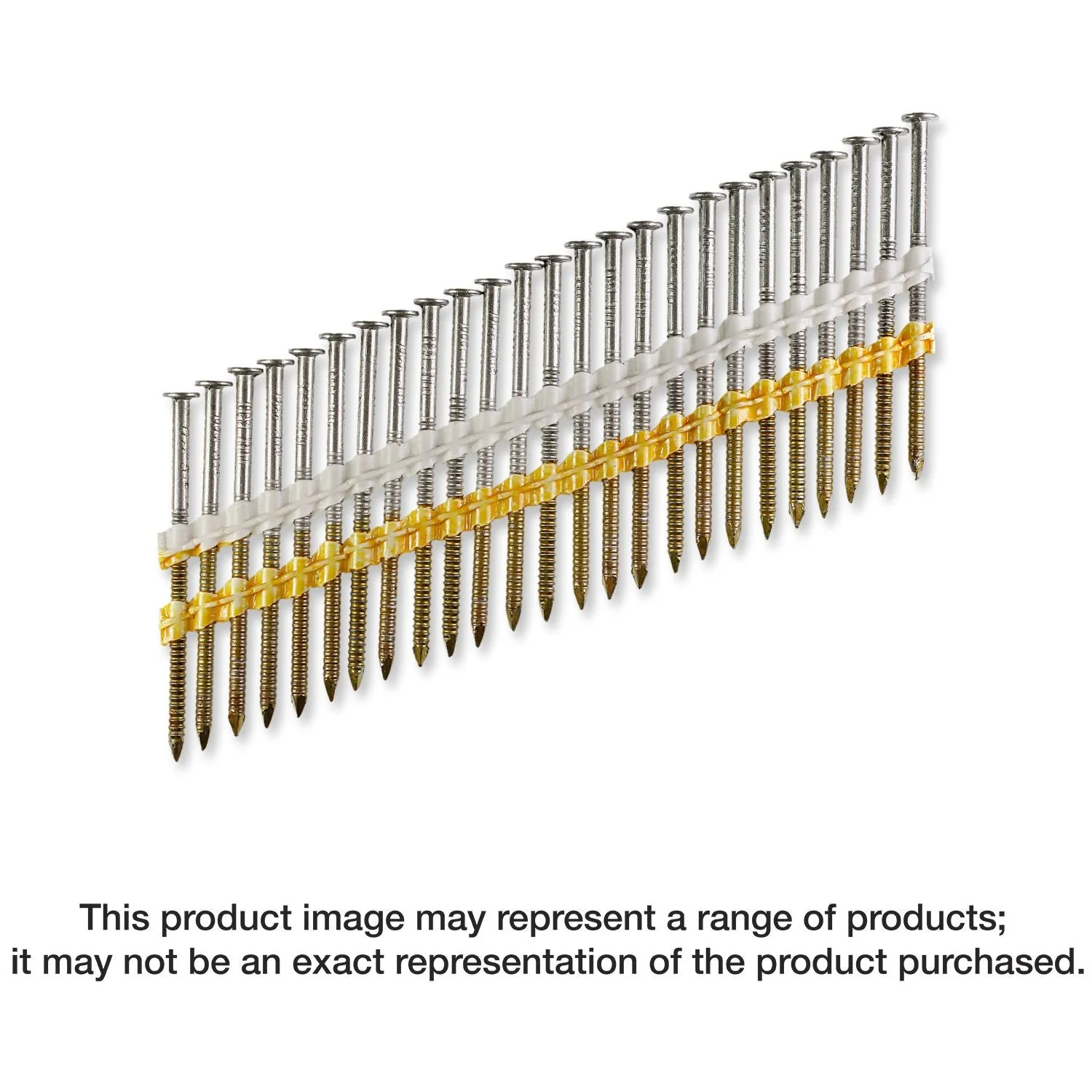 Simpson Strong-Tie S11A250CNJ 20°–22° Plastic Strip, Full Round Head, Ring-Shank Nail,  2-1/2-in. x 0.120-in. Type 304, 1000-Pack - Image 3