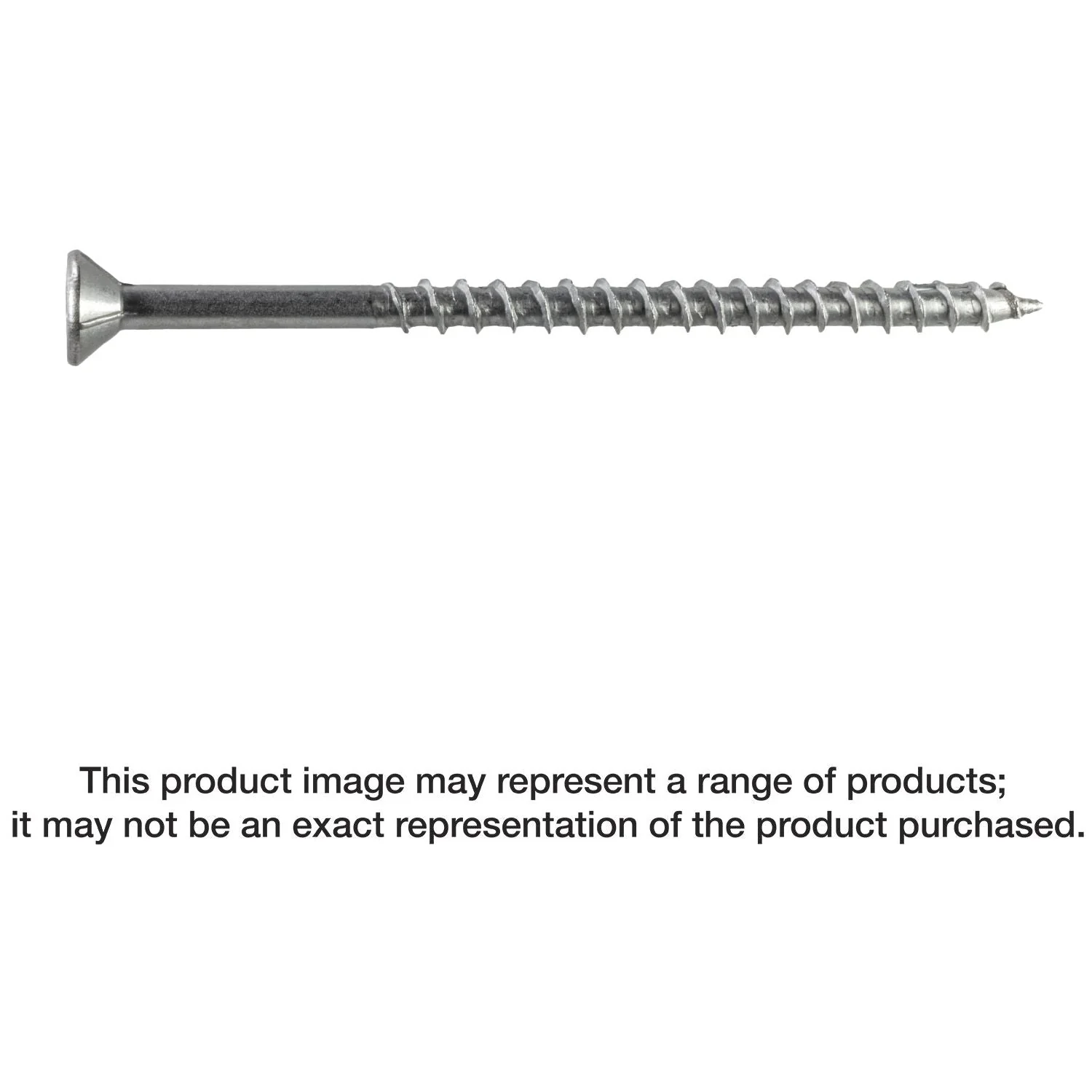 Simpson Strong-Tie S12500WP5 Strong-Drive DWP WOOD SS Screw,  #12 x 5-in. T-27, Flat Head, Type 305, 5-lb. - Image 2